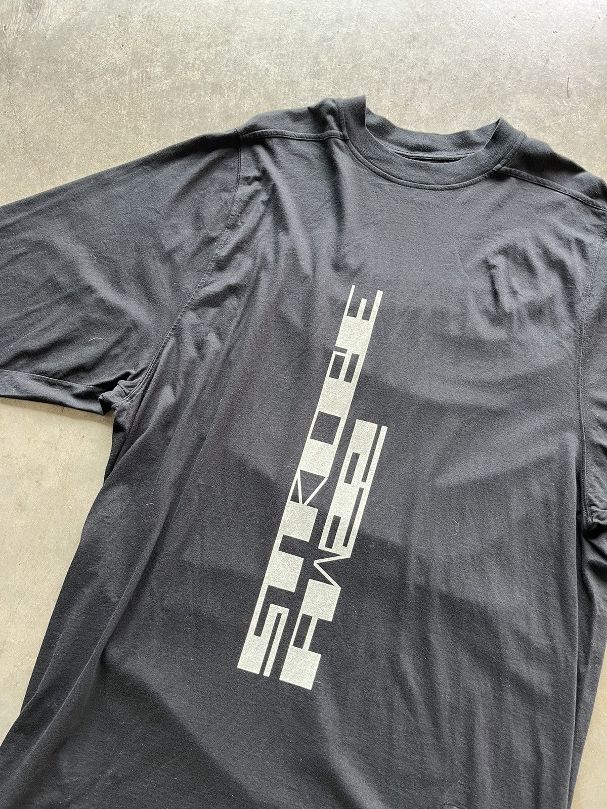 Rick Owens × Rick Owens Drkshdw Rick Owens drkshdw Strobe Tee Size US XL / EU 56 / 4 - 2 Thumbnail
