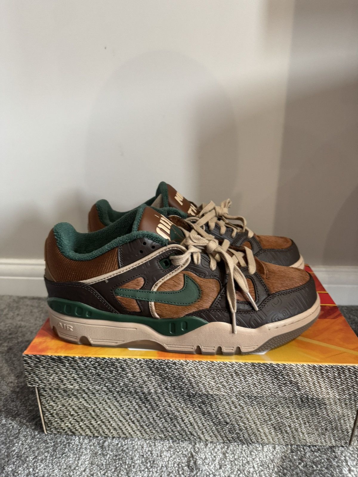 Air Force Low x Nigo Baroque Brown and Pecan