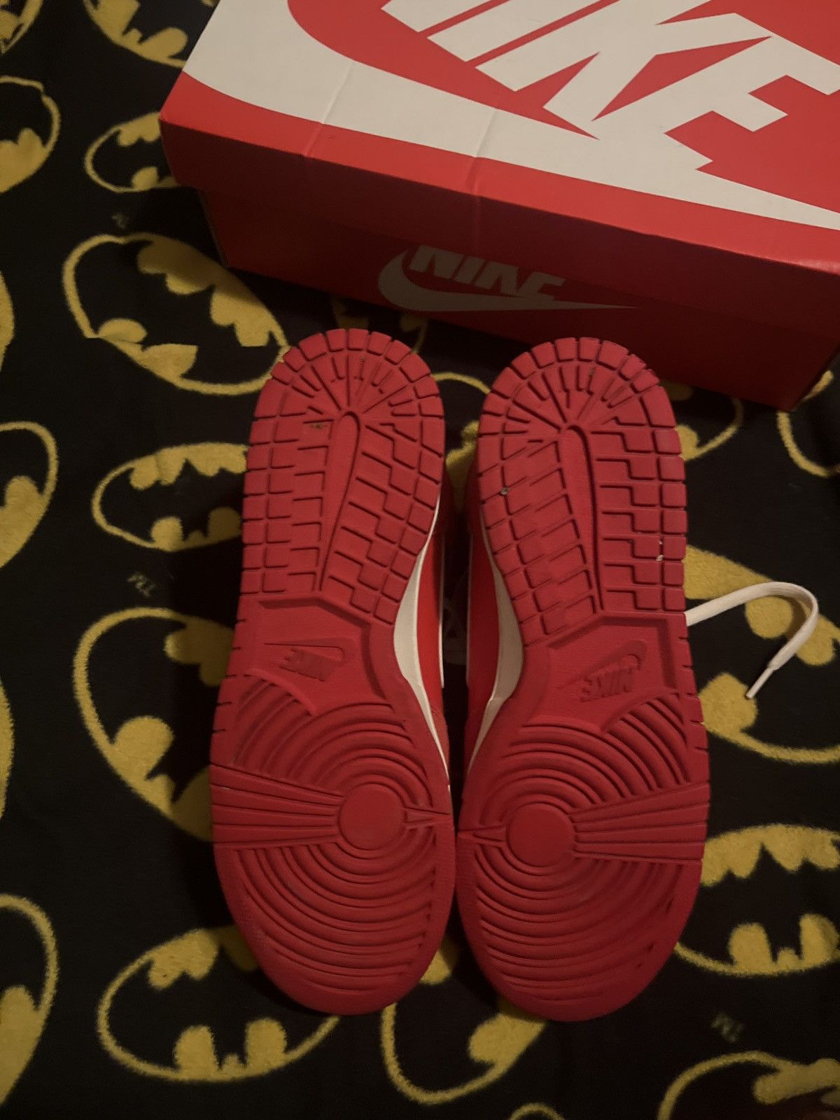 Nike Nike Dunk High SE ‘First Use Pack -University Red’- Size US 12 / EU 45 - 3 Thumbnail