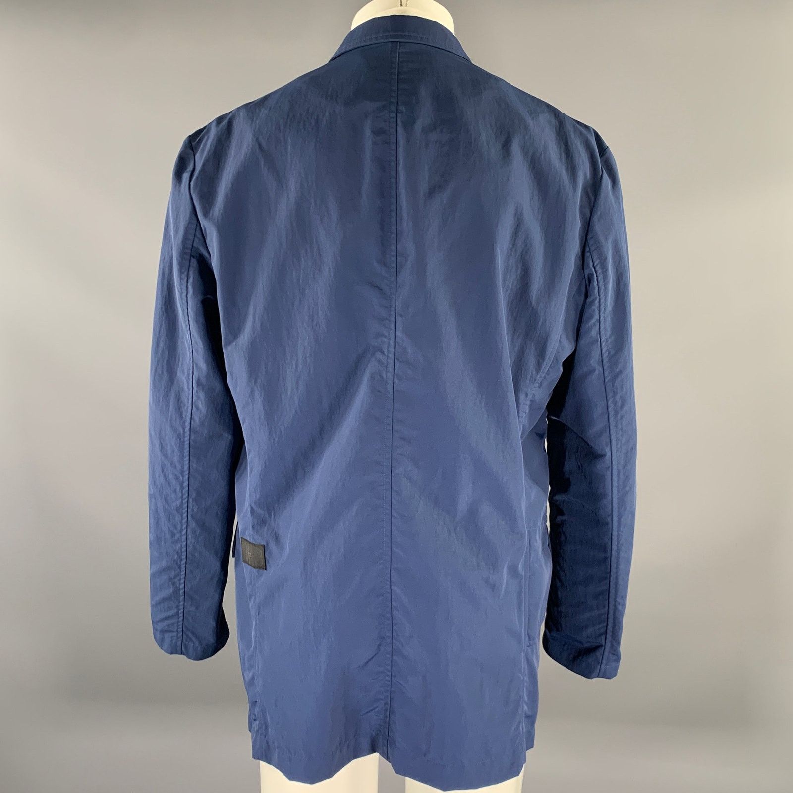 Y-3 Y-3 Size M Navy Polyamide Notch Lapel Sport Coat Size 46R - 4 Thumbnail