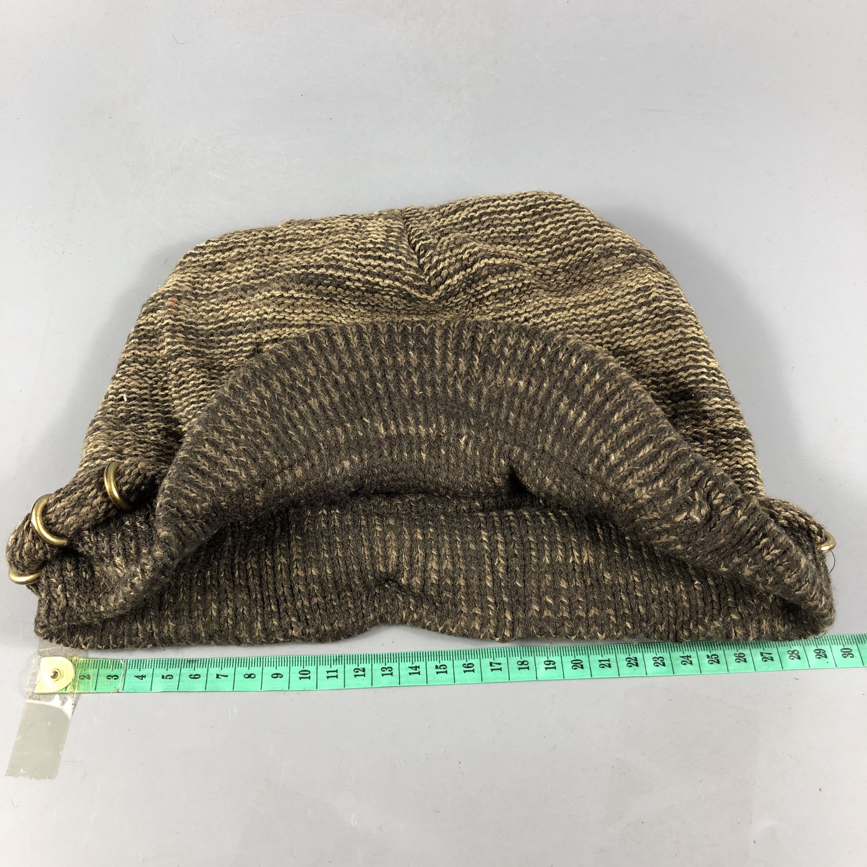 Hypebeast Knit Visor Winter Hat Beanie Snowcap Snow Hat B784 Size ONE SIZE - 3 Thumbnail