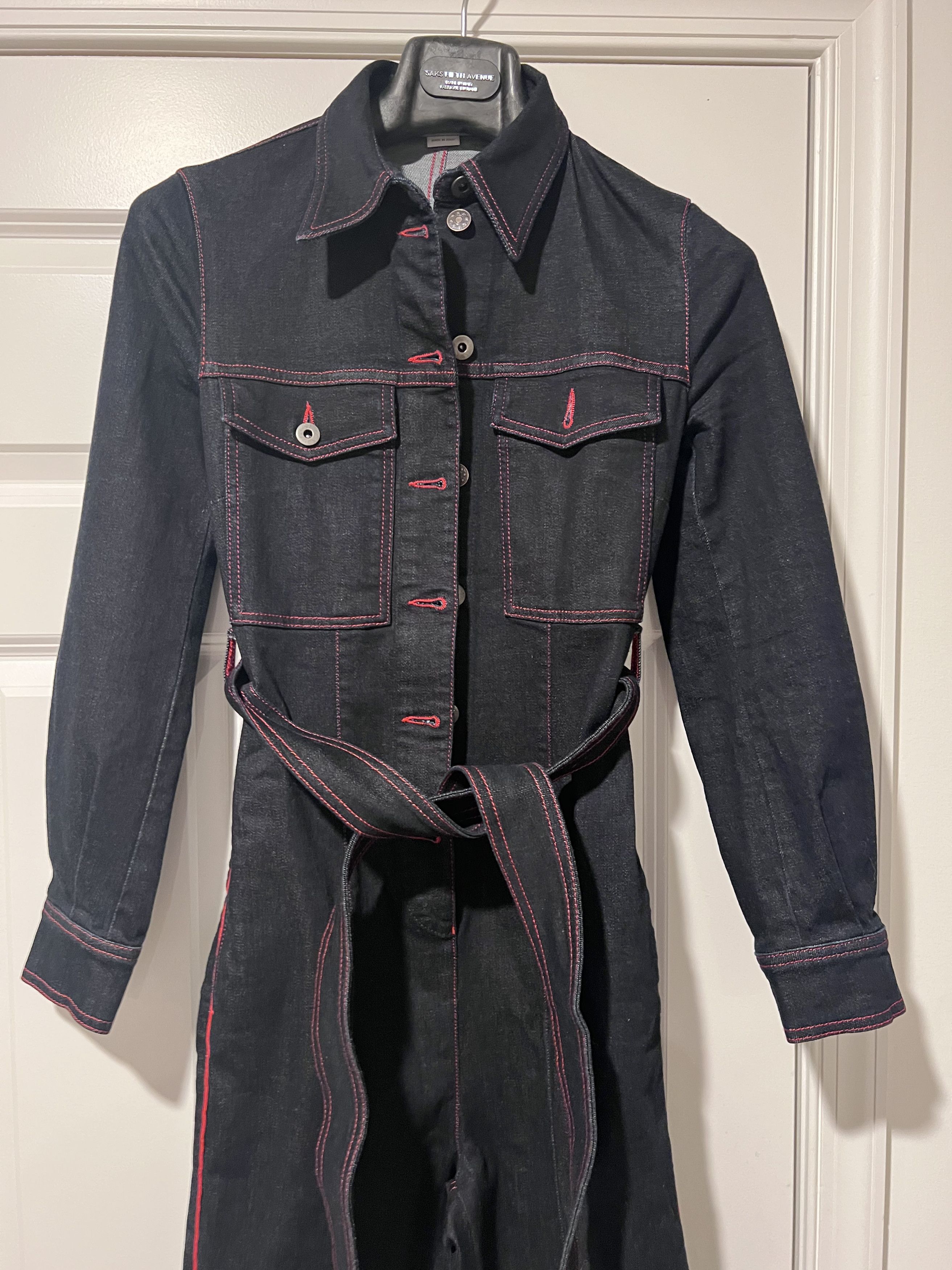 Stella McCartney Stella McCartney Denim Jumpsuit, Sz 34 Size 34" / US 12 / IT 48 - 3 Thumbnail