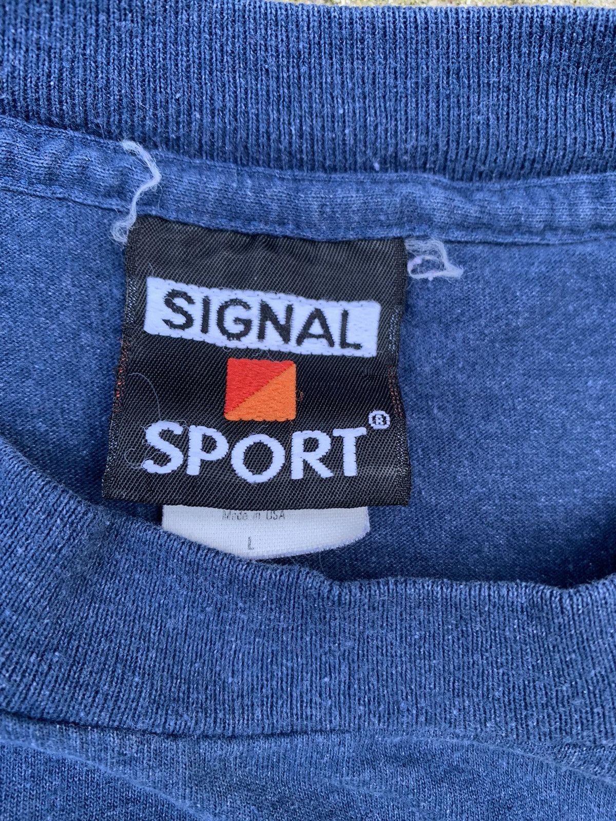 Signal Sport Vintage Signal Sport Blank Single Stitch T Shirt Size US L / EU 52-54 / 3 - 3 Thumbnail