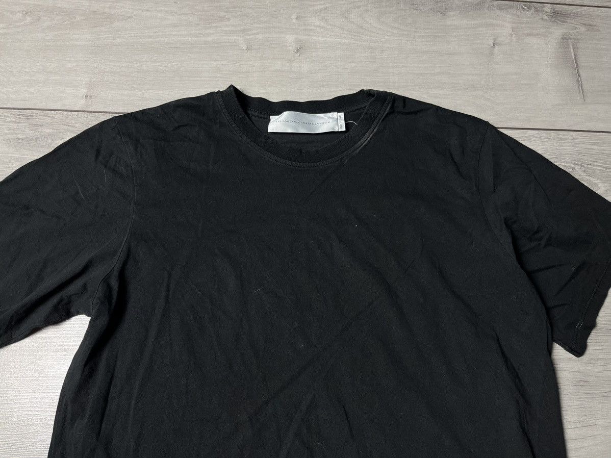 Designer Victoria beckham Tshirt basic black size Medium Size US M / EU 48-50 / 2 - 3 Thumbnail