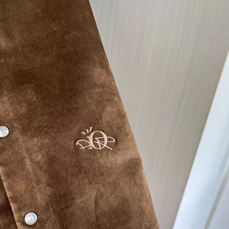 Dior Dior Co-branded embroidered letter suede jacket 2504-Nextar Size US M / EU 48-50 / 2 - 5 Thumbnail