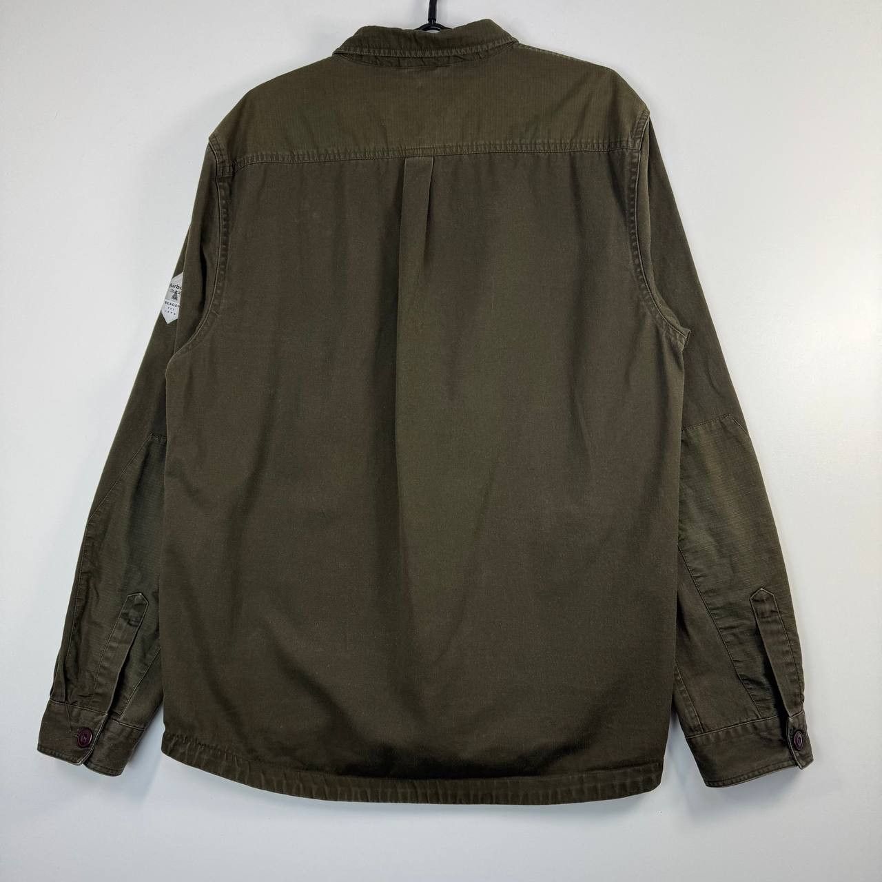 Barbour Barbour Beacon Overshirt Shirt Olive Green Button Up Size XL Size US XL / EU 56 / 4 - 10 Thumbnail