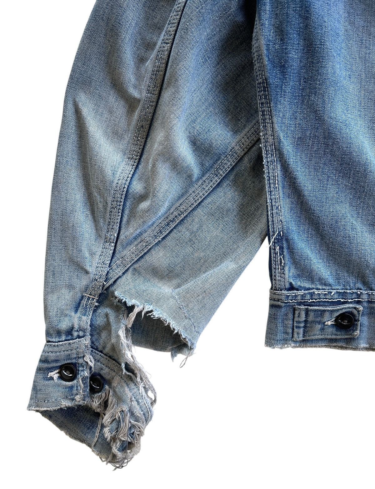 Lee Destroyed❗️70s Lee Jelt 91 B Distressed Jacket Size US L / EU 52-54 / 3 - 18 Thumbnail