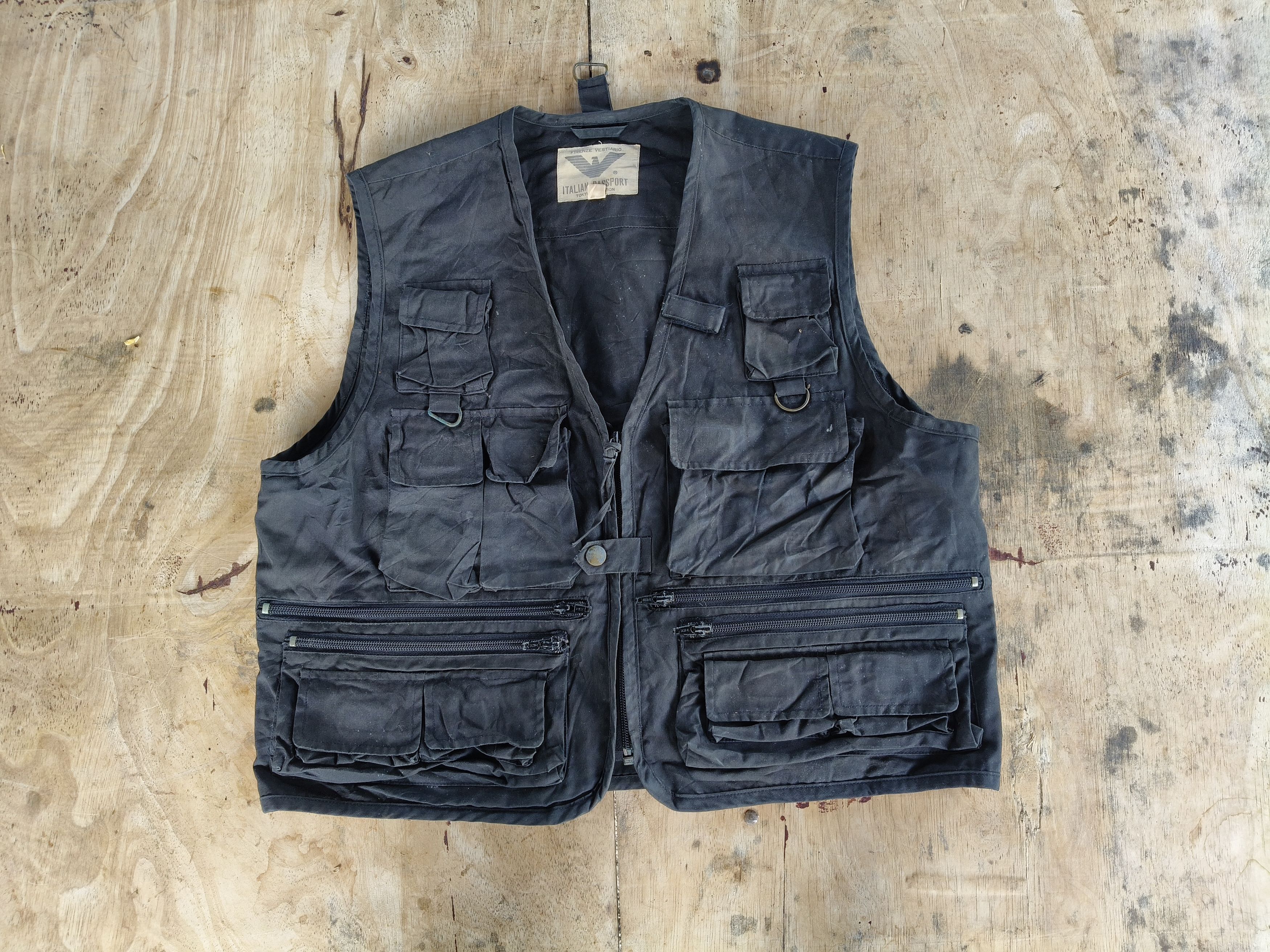 Designer Italian Designer Multipocket VEST Size US M / EU 48-50 / 2 - 3 Thumbnail