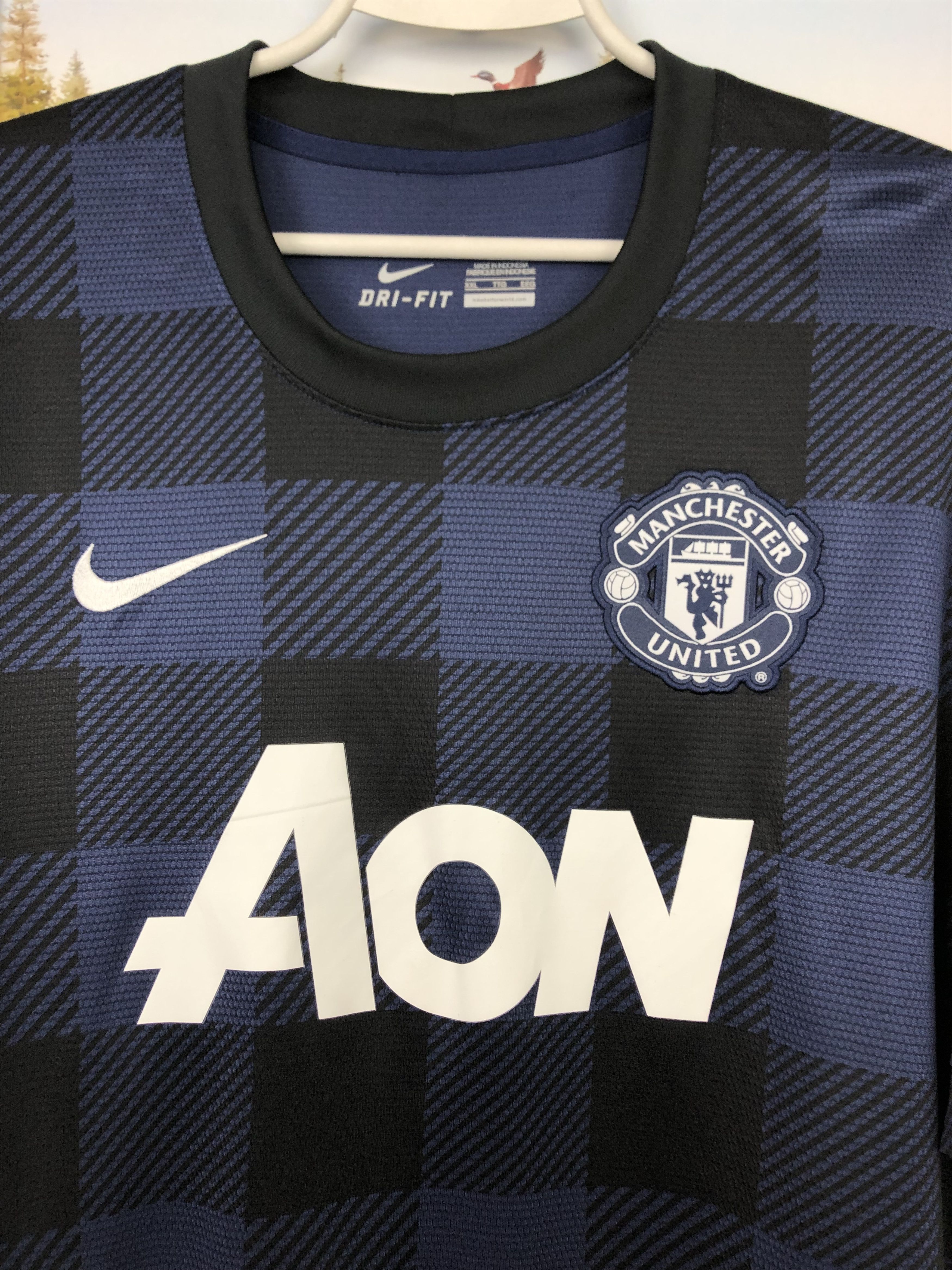 Nike Manchester United football shirt 2013 #8 Mata Nike Tee Size US XXL / EU 58 / 5 - 3 Thumbnail