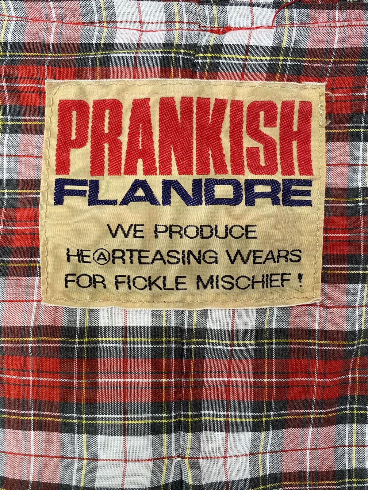 Vintage Rare🔥Prankish Flandre Button Jacket Hoodie Size US L / EU 52-54 / 3 - 10 Thumbnail