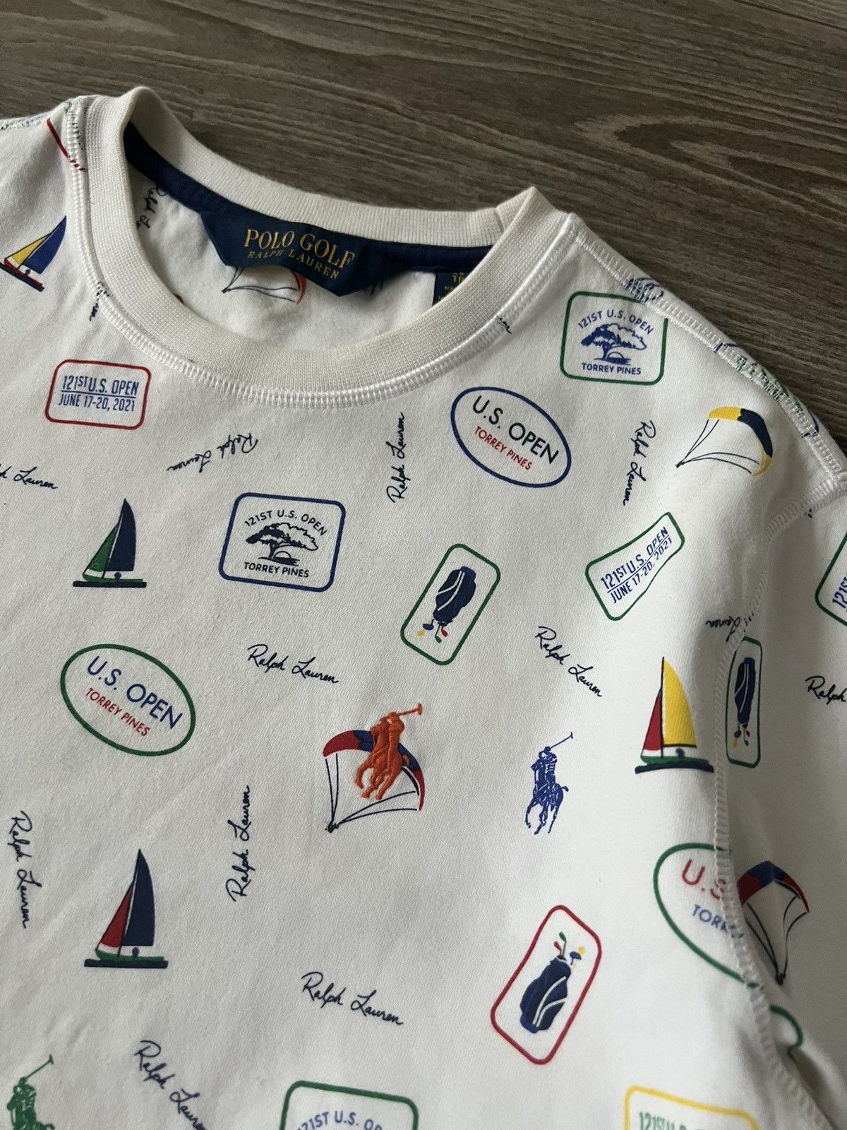 Polo Ralph Lauren × RLX Ralph Lauren ‼️Polo Ralph Lauren New Collection QR Tag Monogram Sweatshirt Size US XS / EU 42 / 0 - 11 Thumbnail