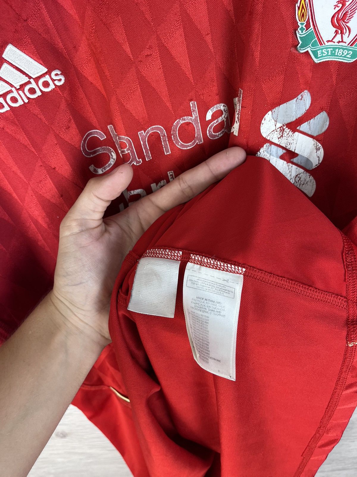 Adidas Vintage men’s soccer jersey FC Liverpool Adidas size L Size US L / EU 52-54 / 3 - 12 Thumbnail