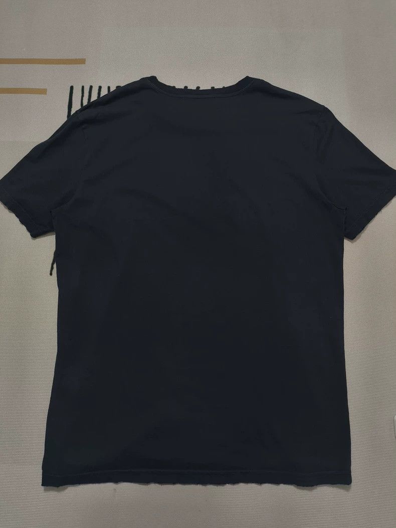 Givenchy Givenchy Four团flame print logo vintage black short-sleeve Size US XL / EU 56 / 4 - 2 Thumbnail