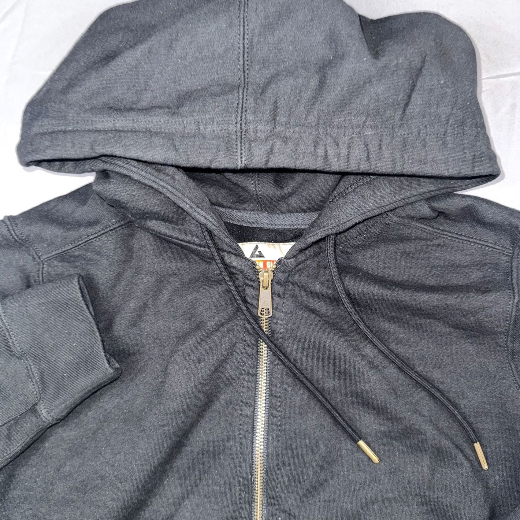 Vintage American Giant Classic Full Zip Hoodie Women M Black Size M / US 6-8 / IT 42-44 - 4 Thumbnail