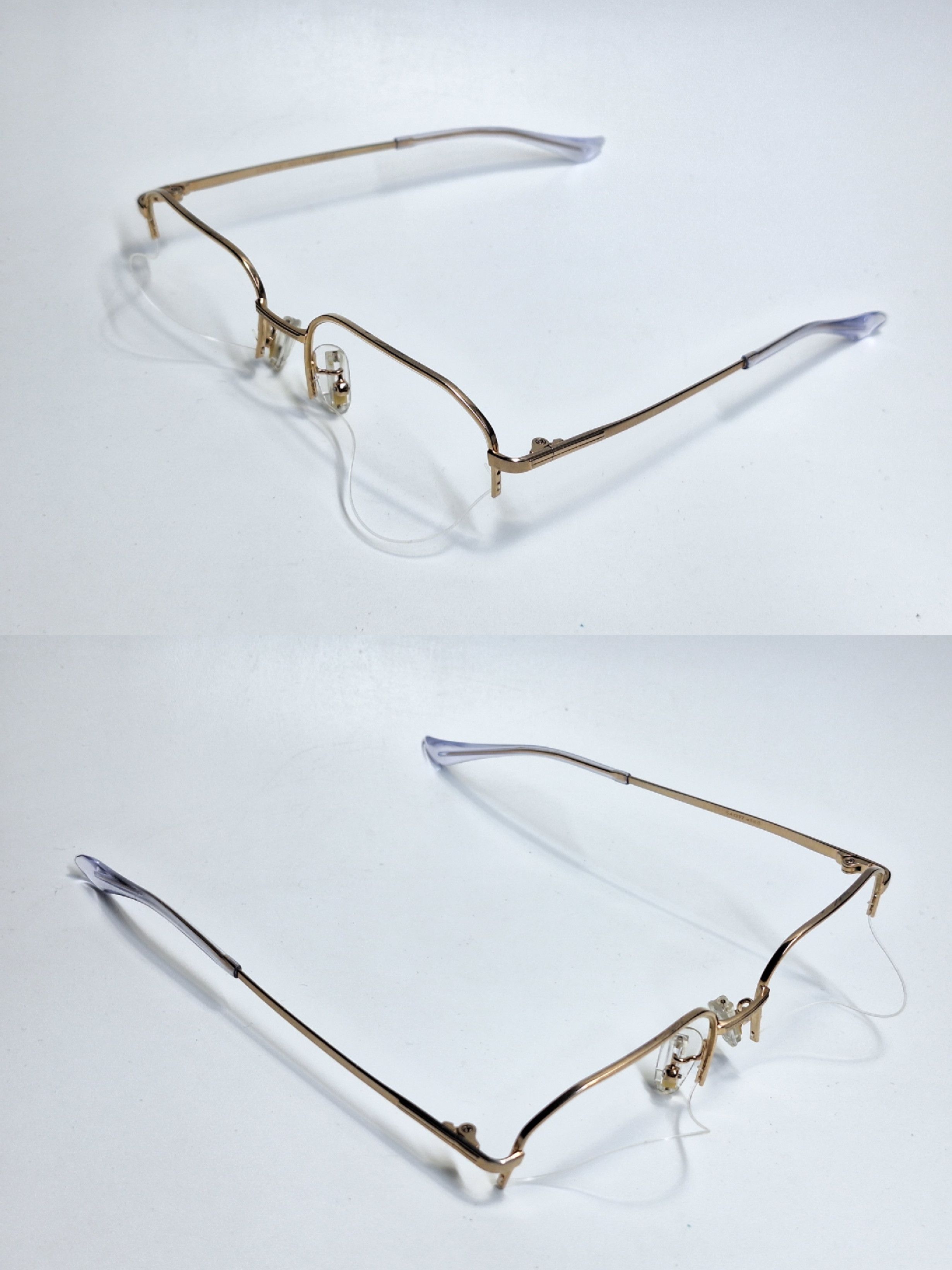 Other 90s Pentax 3073 Titan-P Pure Titanium Semi-Rimless Eyeglass Size ONE SIZE - 9 Thumbnail