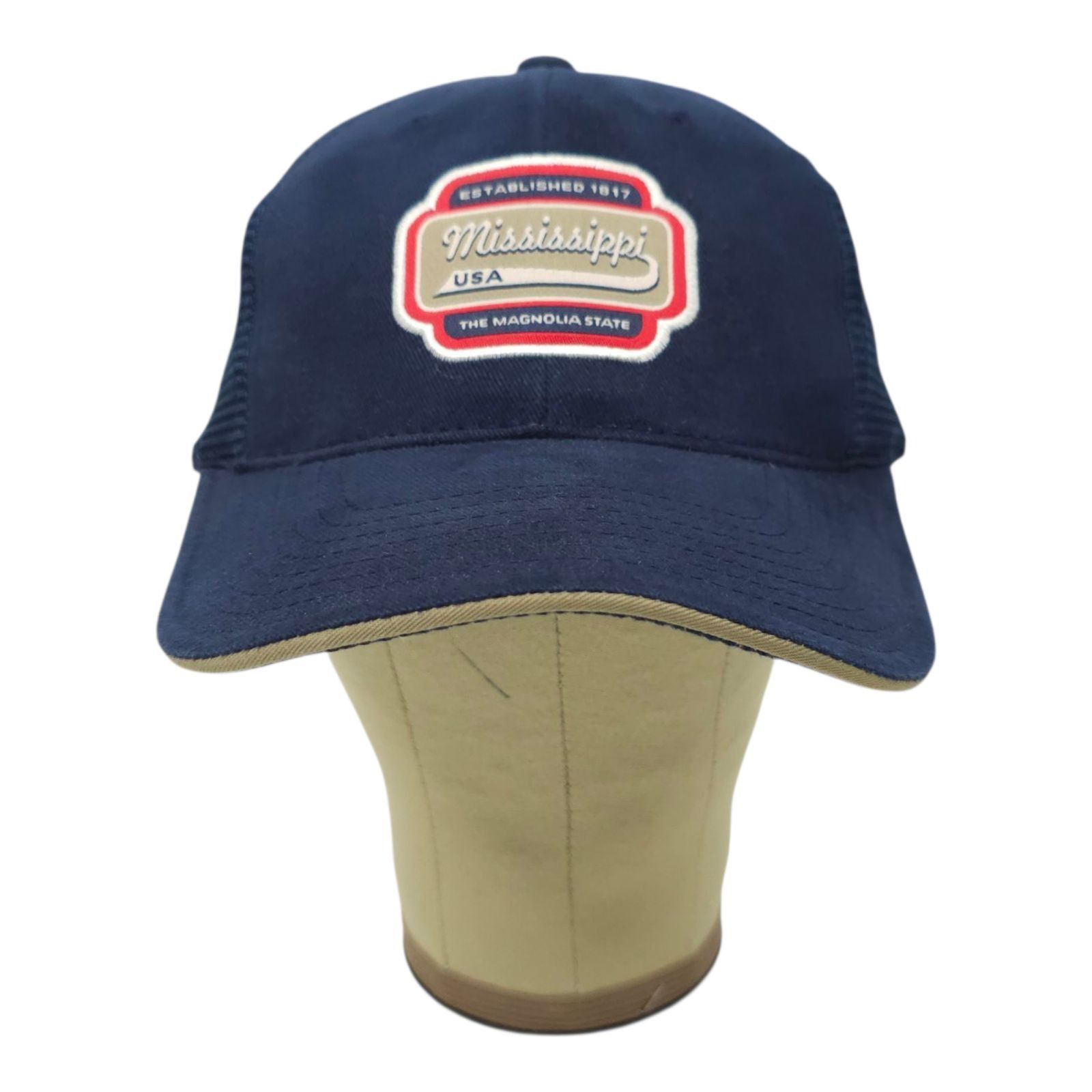 American Needle Mississippi Magnolia State Mesh Back Tuck Strap Cap Trucker Size ONE SIZE - 13 Thumbnail