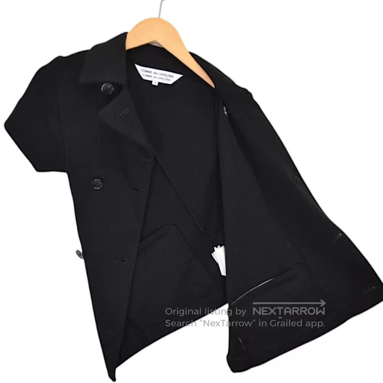 Comme des Garcons COMME des GARCONS Twisted Wool Knit Coat. Size S / US 4 / IT 40 - 3 Thumbnail