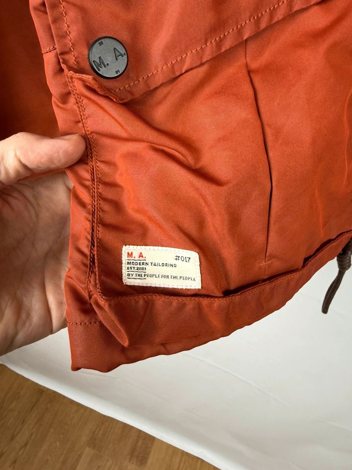 Marshall Artist Marshall Artist Wax Coated Nylon Jacket size L Size US L / EU 52-54 / 3 - 4 Thumbnail