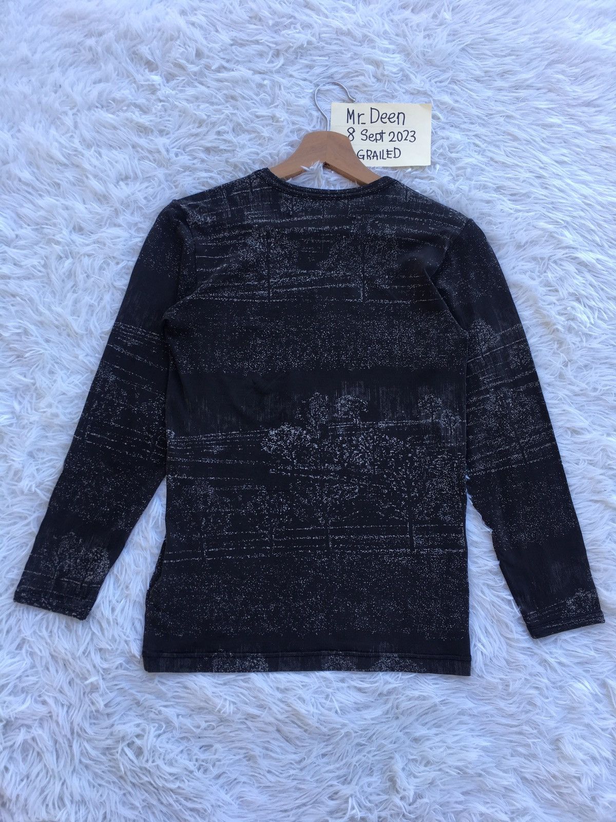 Comme des Garcons Rare Vintage 90s Comme Des Garcons Rayon Longsleeve Shirt Size US S / EU 44-46 / 1 - 20 Thumbnail