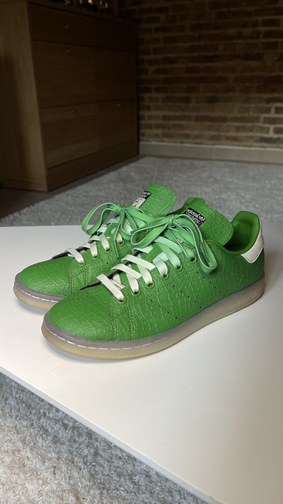 Adidas × Disney Adidas x Disney Stan Smith Kermit Green Size 39 Size US 9.5 / IT 39.5 - 2 Thumbnail