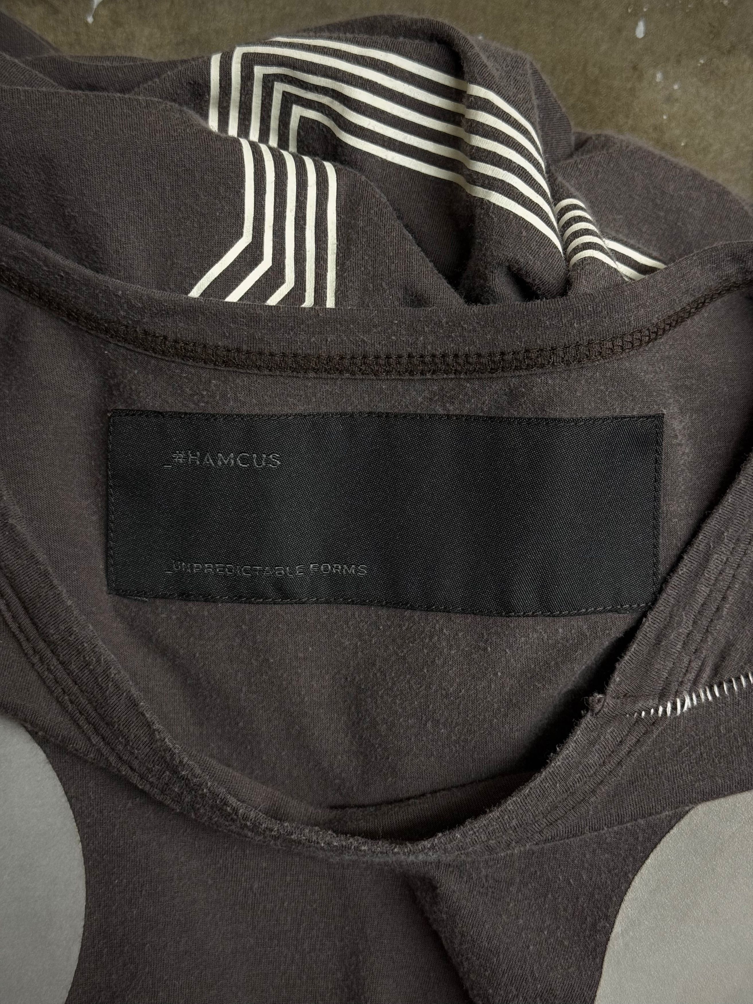 Hamcus HAMCUS Space Grey Overlock Graphic T-Shirt Size US XXS / EU 40 - 7 Thumbnail