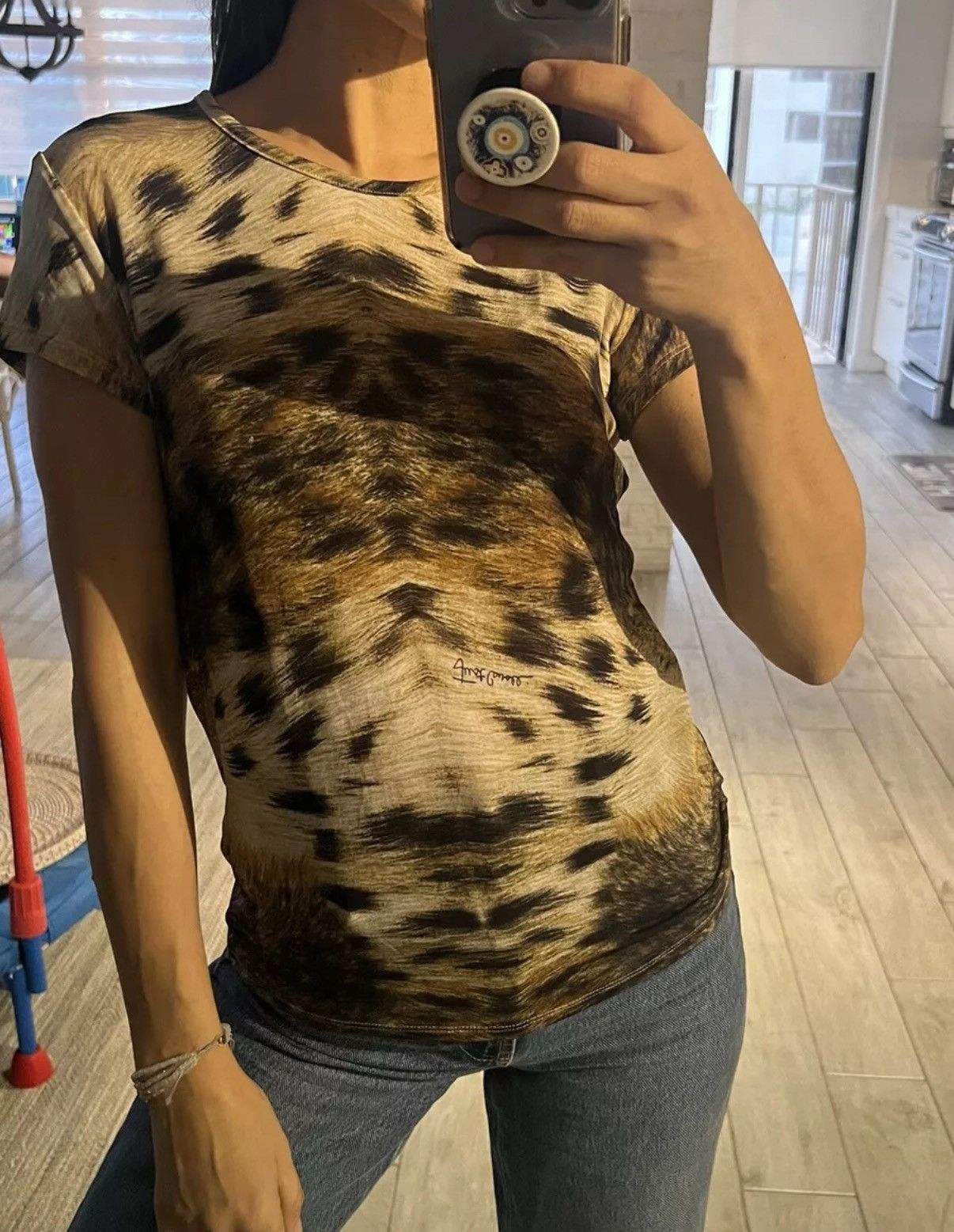 Just Cavalli Just Cavalli Tiger Top Size M / US 6-8 / IT 42-44 - 1 Thumbnail