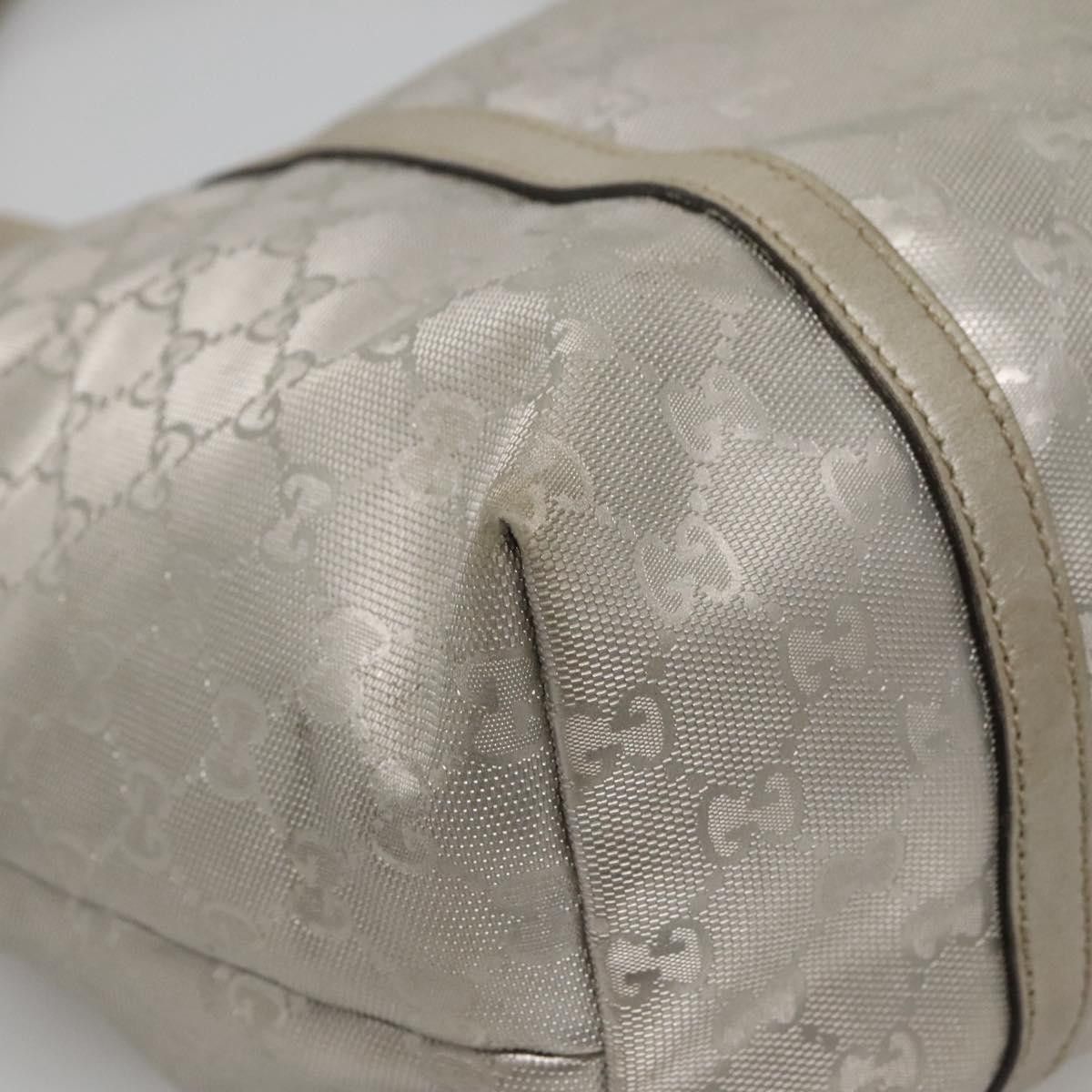 Gucci GUCCI GG Implementation Tote Bag Silver Size ONE SIZE - 11 Thumbnail