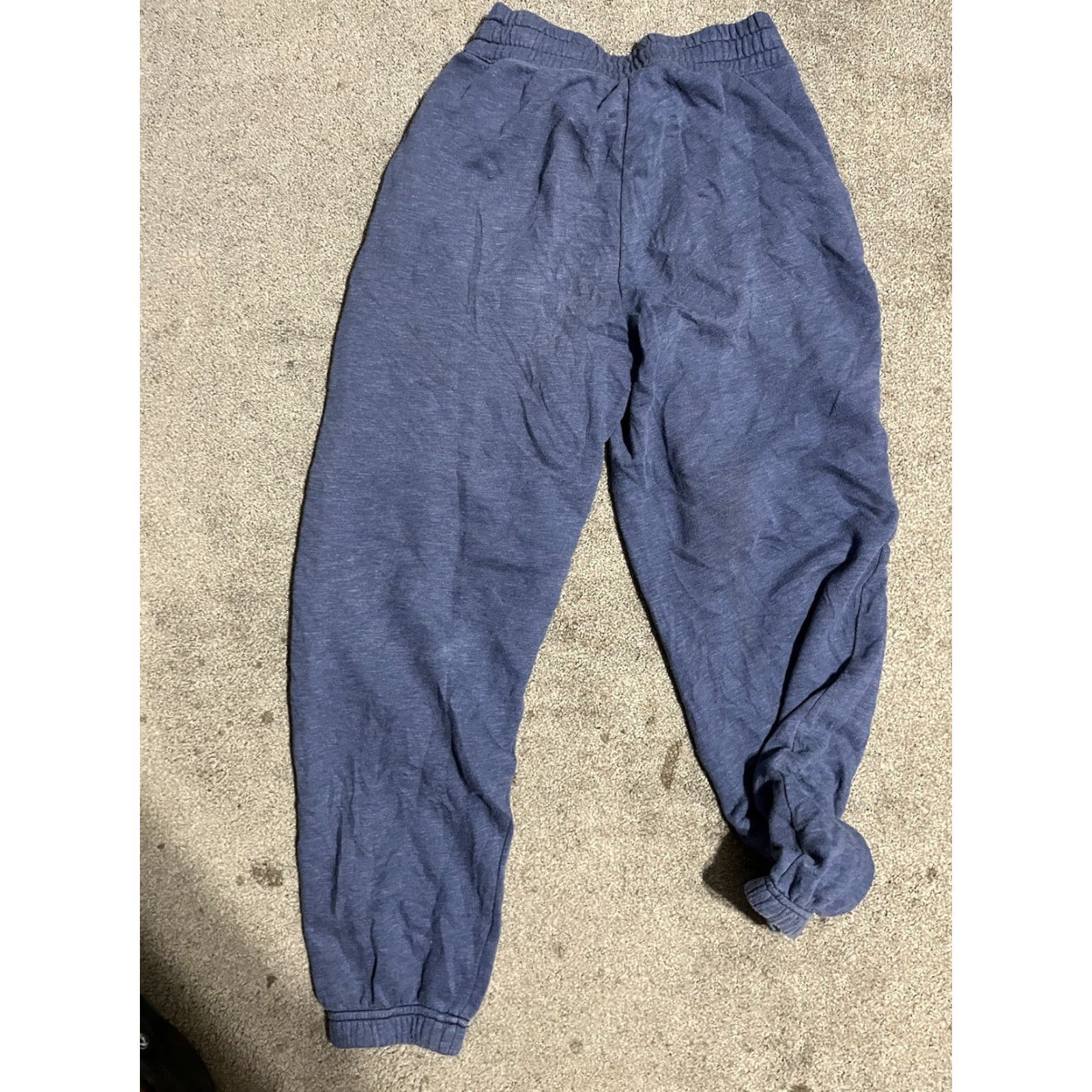 American Eagle Outfitters VINTAGE American Eagle Outfitters Blue Sweatpants Logo Womens XS Slim Tapered Activewear Fall Winter Size 26" / US 2 / IT 38 - 3 Thumbnail