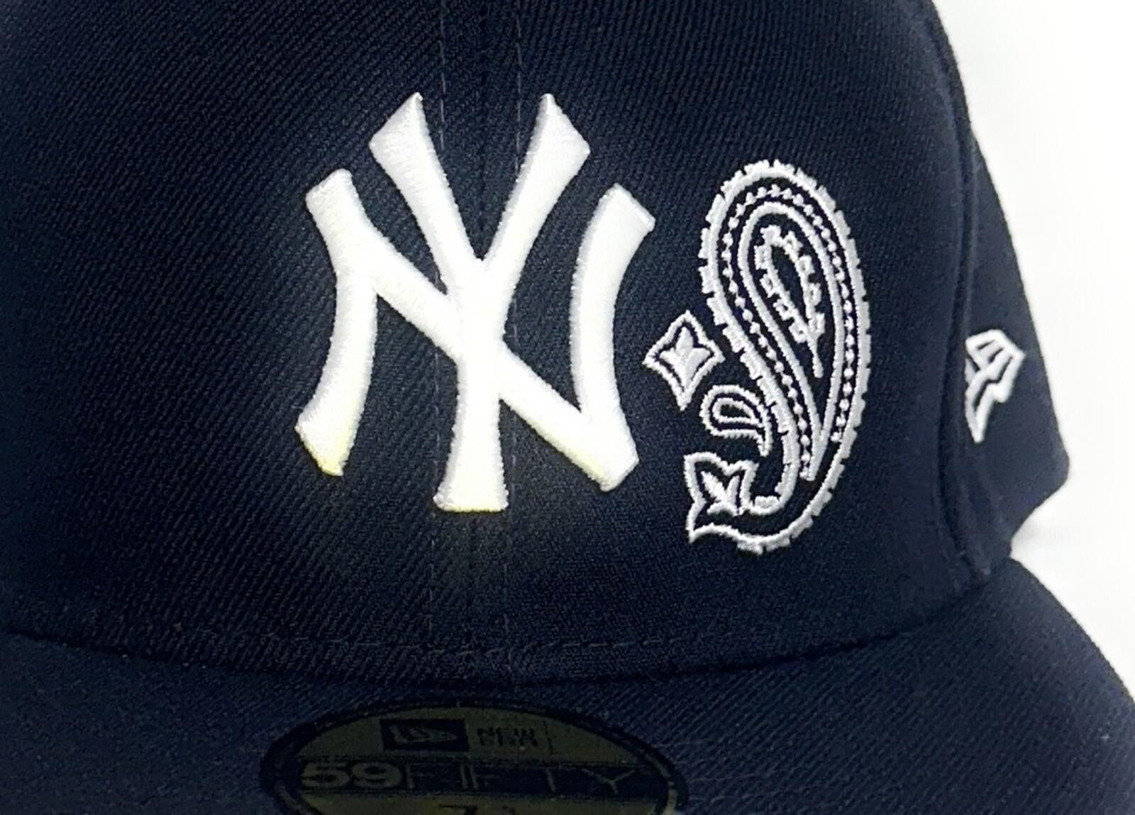 New Era New Era New York Yankees Paisley Bandana 59FIFTY 7 3/8 Size ONE SIZE - 2 Thumbnail