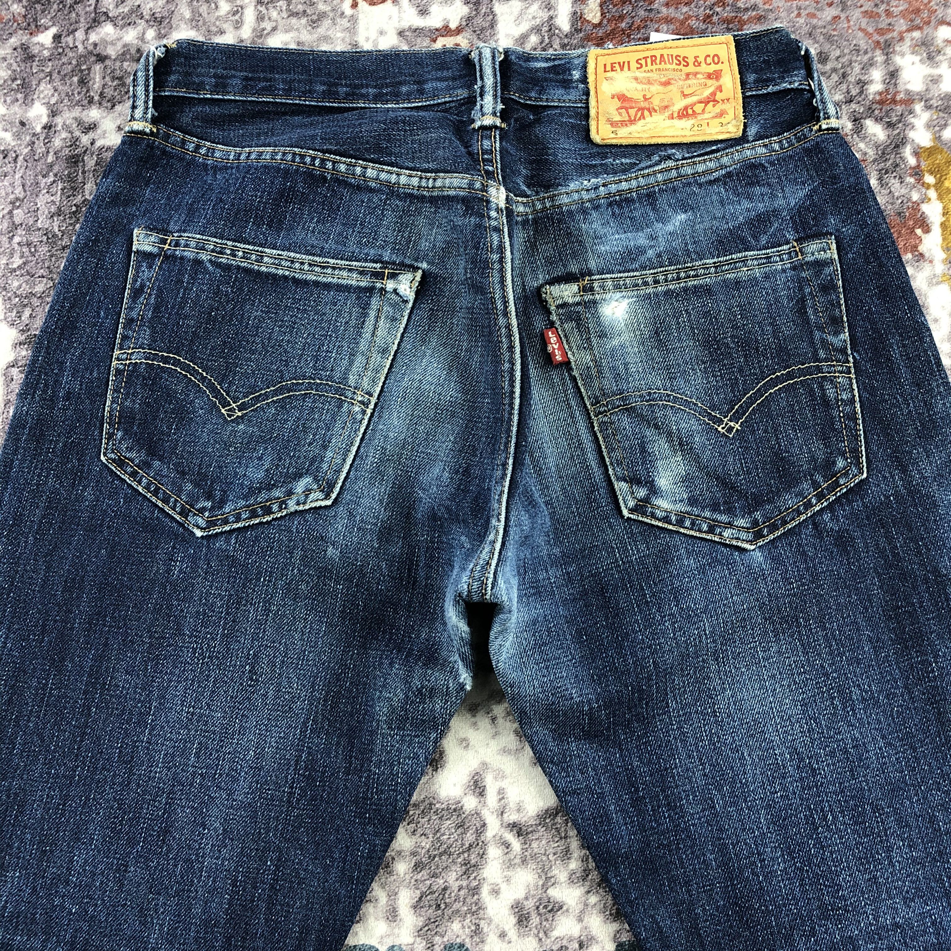 Levi's Vintage Blue Wash Levis 501 Jeans-JM2809 Size US 29 - 5 Thumbnail