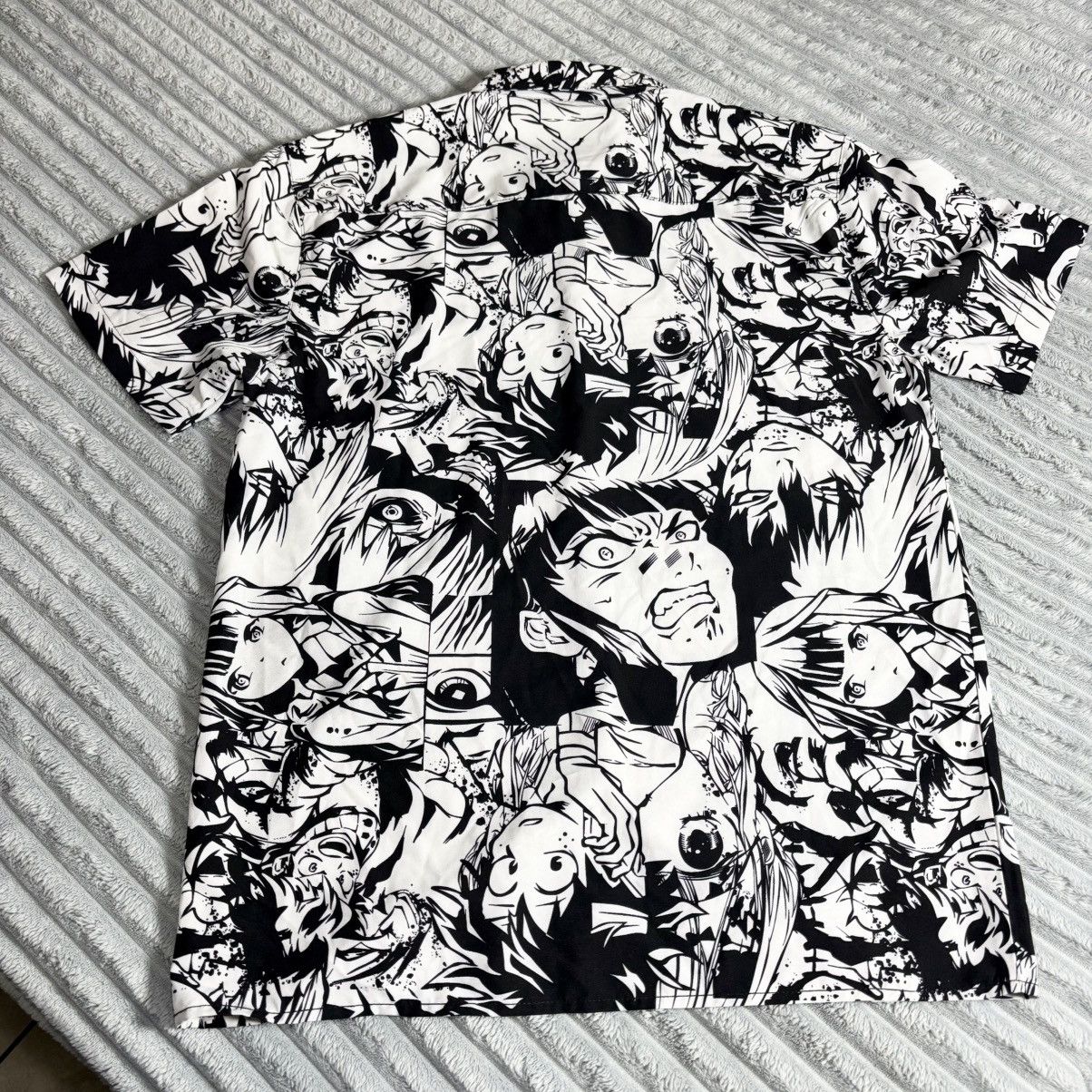 Other FRESH PRINTS Tokyo Anime Button Shirt M All Over Print Art Size US M / EU 48-50 / 2 - 9 Thumbnail
