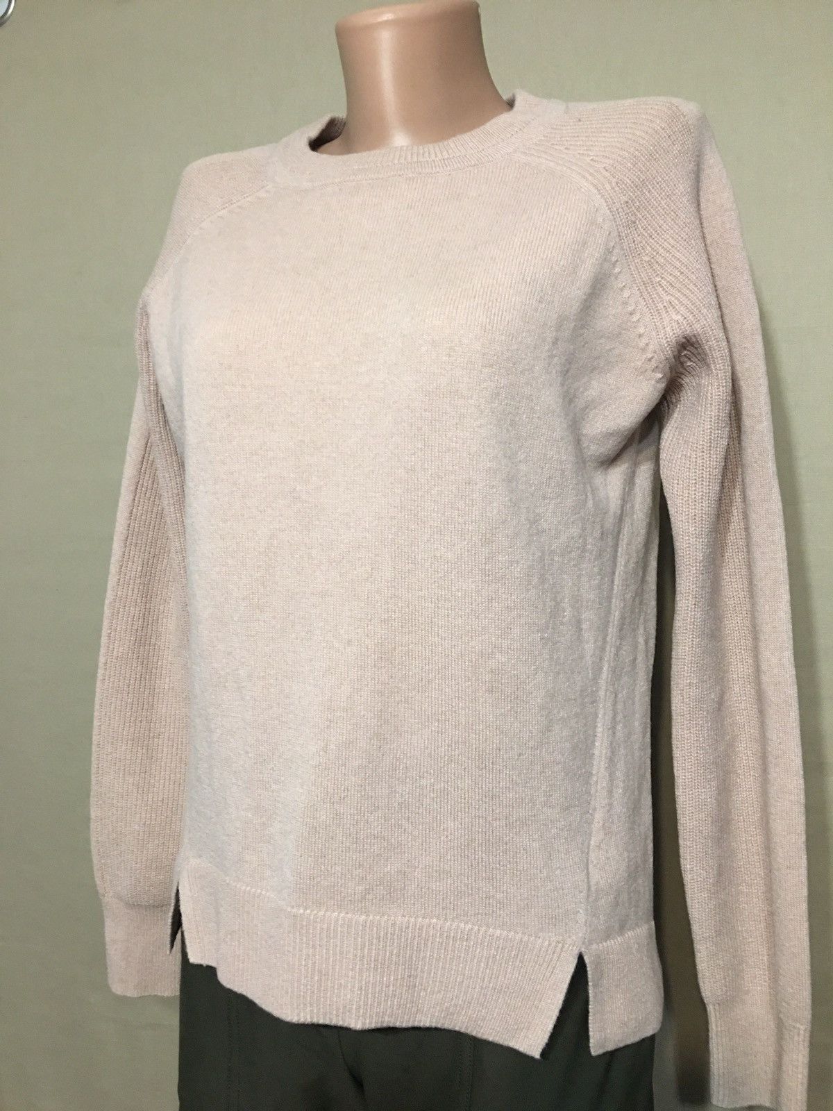 Whistles WHISTLES Pure Cashmere Beige Sweater Size S Size S / US 4 / IT 40 - 3 Thumbnail