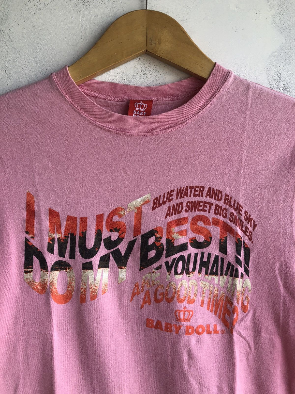 If Six Was Nine Japanese Gothic Poem Baby Doll Hysteric Style Size US M / EU 48-50 / 2 - 6 Thumbnail