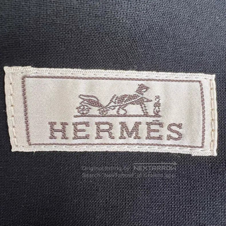 Hermes Hermes Navy Blue Single-Breasted Lapel Pocket Long-Sleeve Size US M / EU 48-50 / 2 - 6 Thumbnail