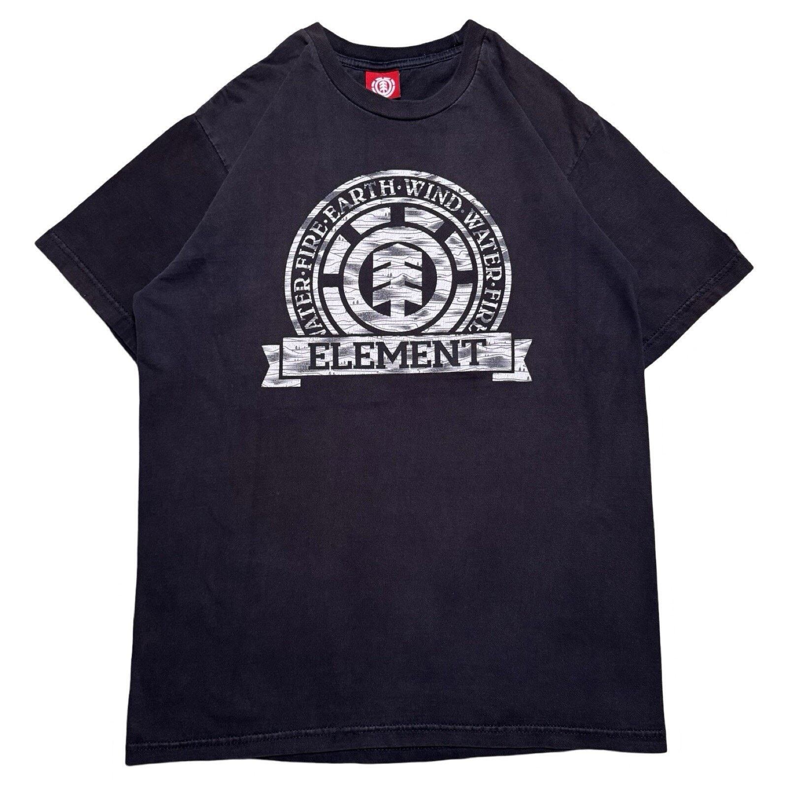 Element Vintage Element Skateboards Faded Black Graphic T Shirt M Size US M / EU 48-50 / 2 - 1 Thumbnail