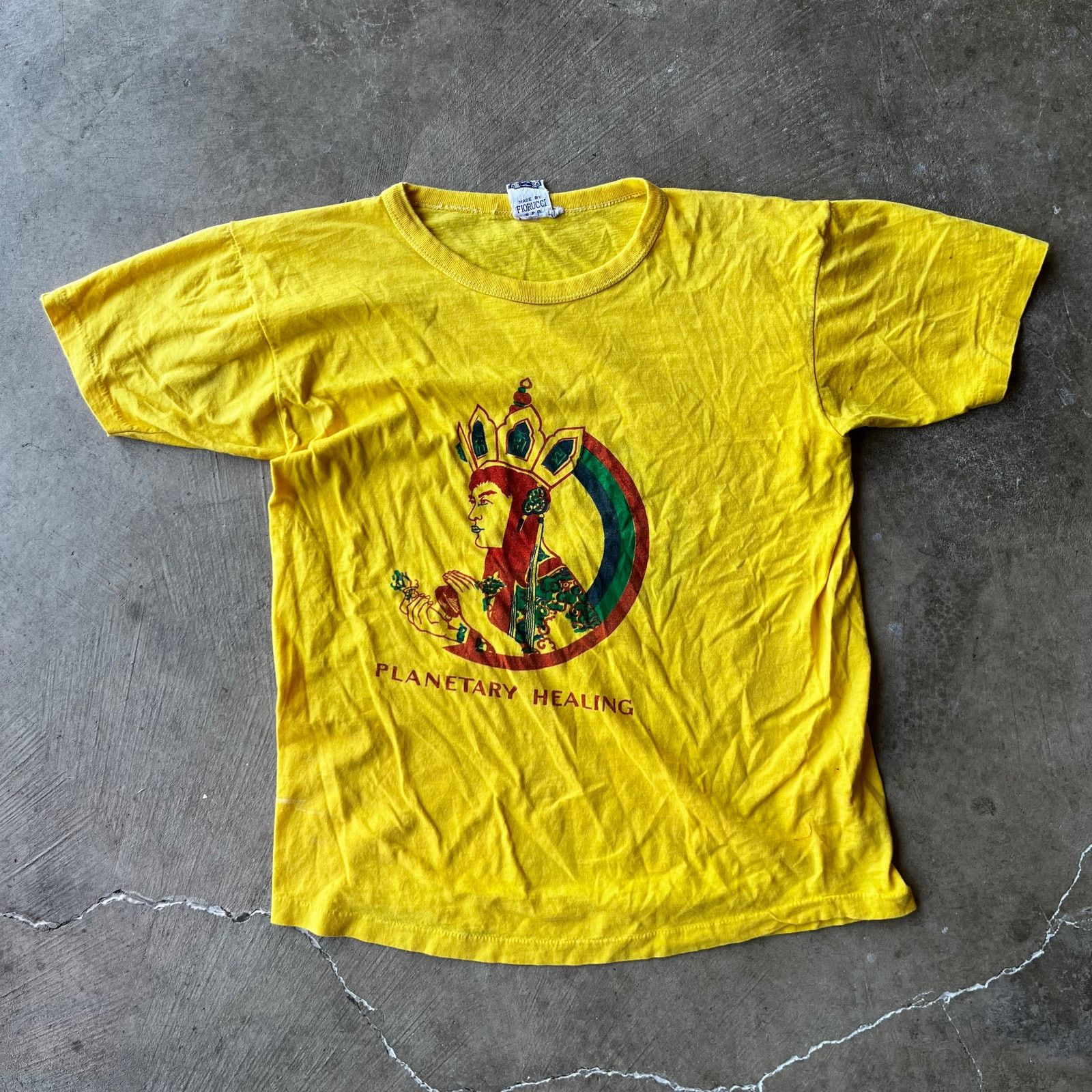 Vintage Vintage 80s Shartse Tour 1989 T Shirt India FIORUCCI MENS M Size US M / EU 48-50 / 2 - 1 Thumbnail