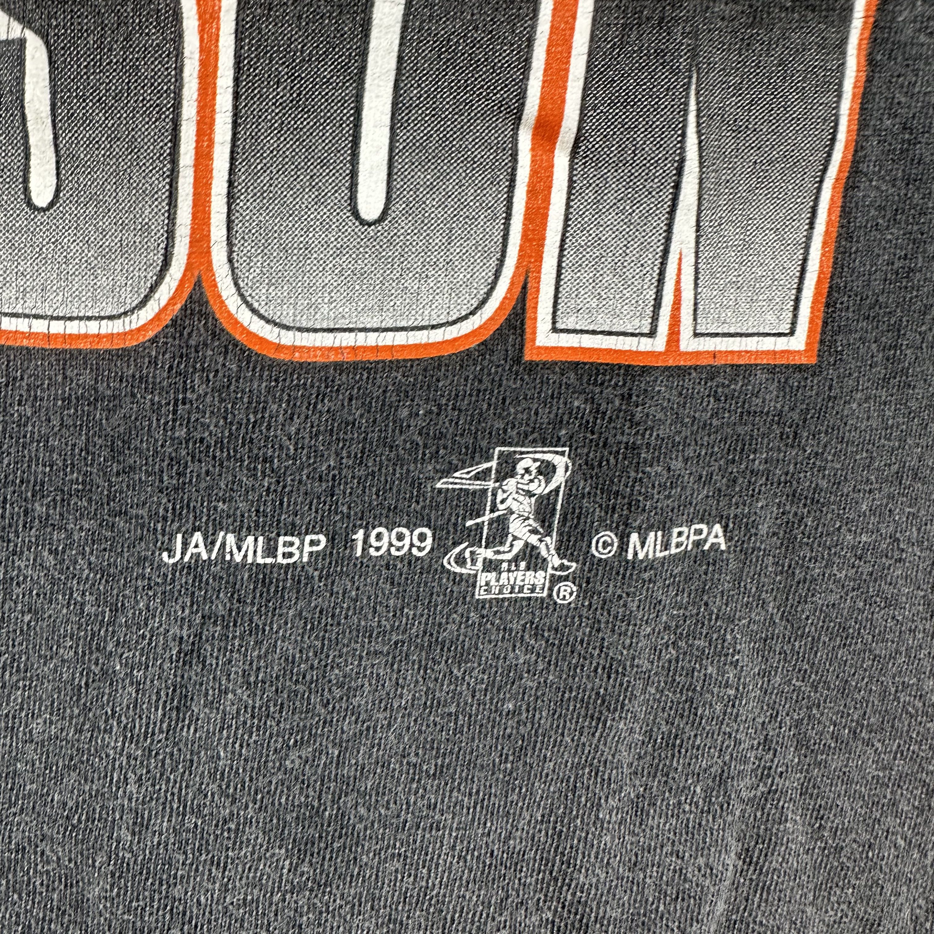 Vintage ​​​​1999 Brady Anderson Baltimore Orioles MLB T-shirt Size US M / EU 48-50 / 2 - 4 Thumbnail