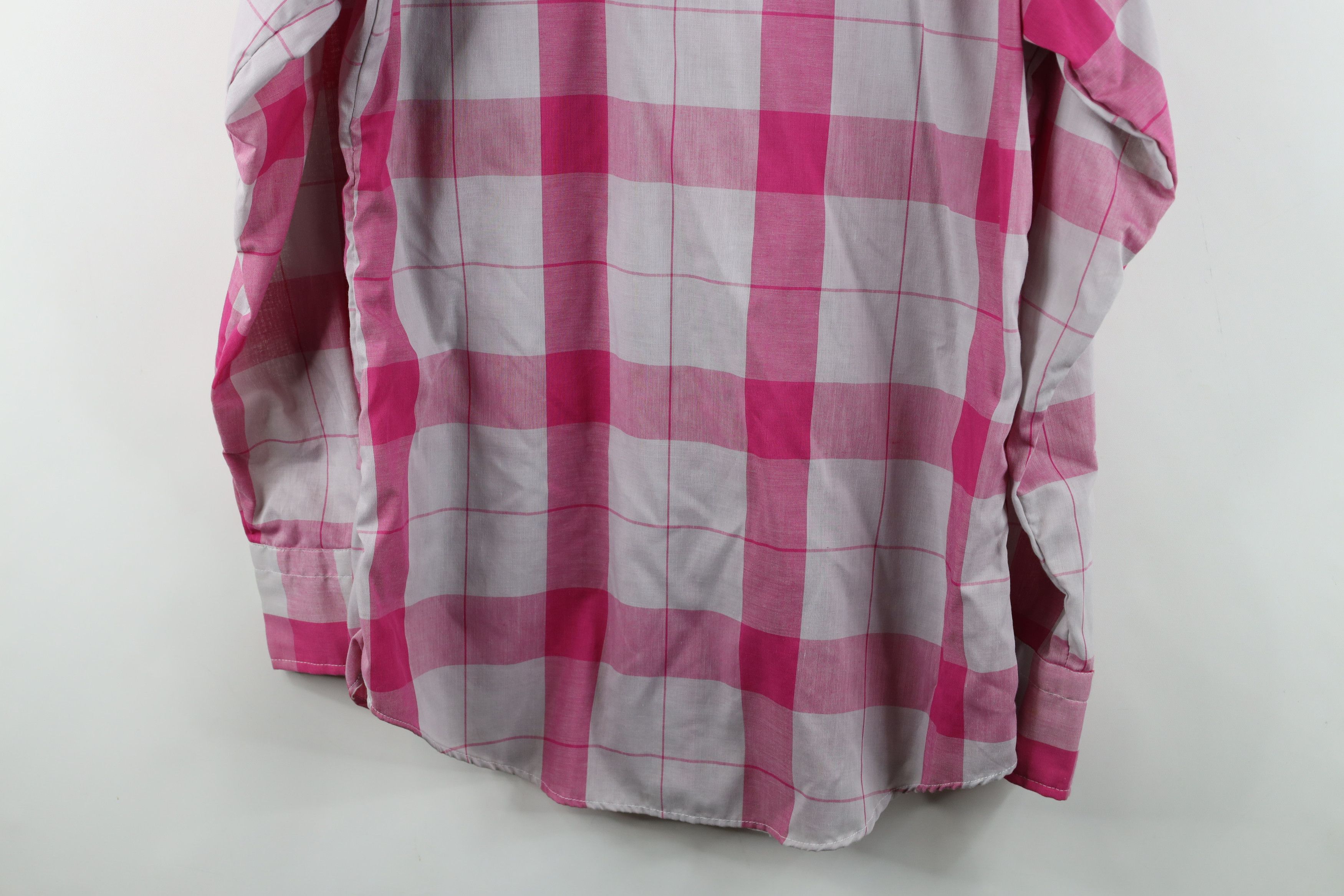 Vintage Vintage 70s Streetwear Rodeo Cowboy Snap Button Shirt Plaid Size US M / EU 48-50 / 2 - 12 Thumbnail