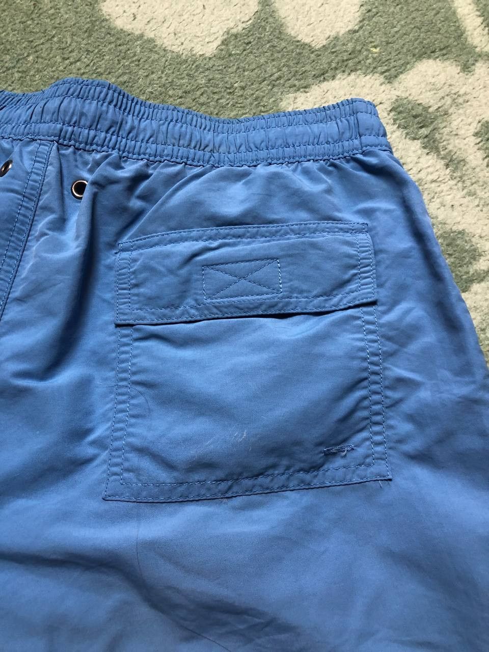 Polo Ralph Lauren Polo Ralph Lauren Blue Embroidered Logo Shorts Size S Size US 28 / EU 44 - 25 Thumbnail