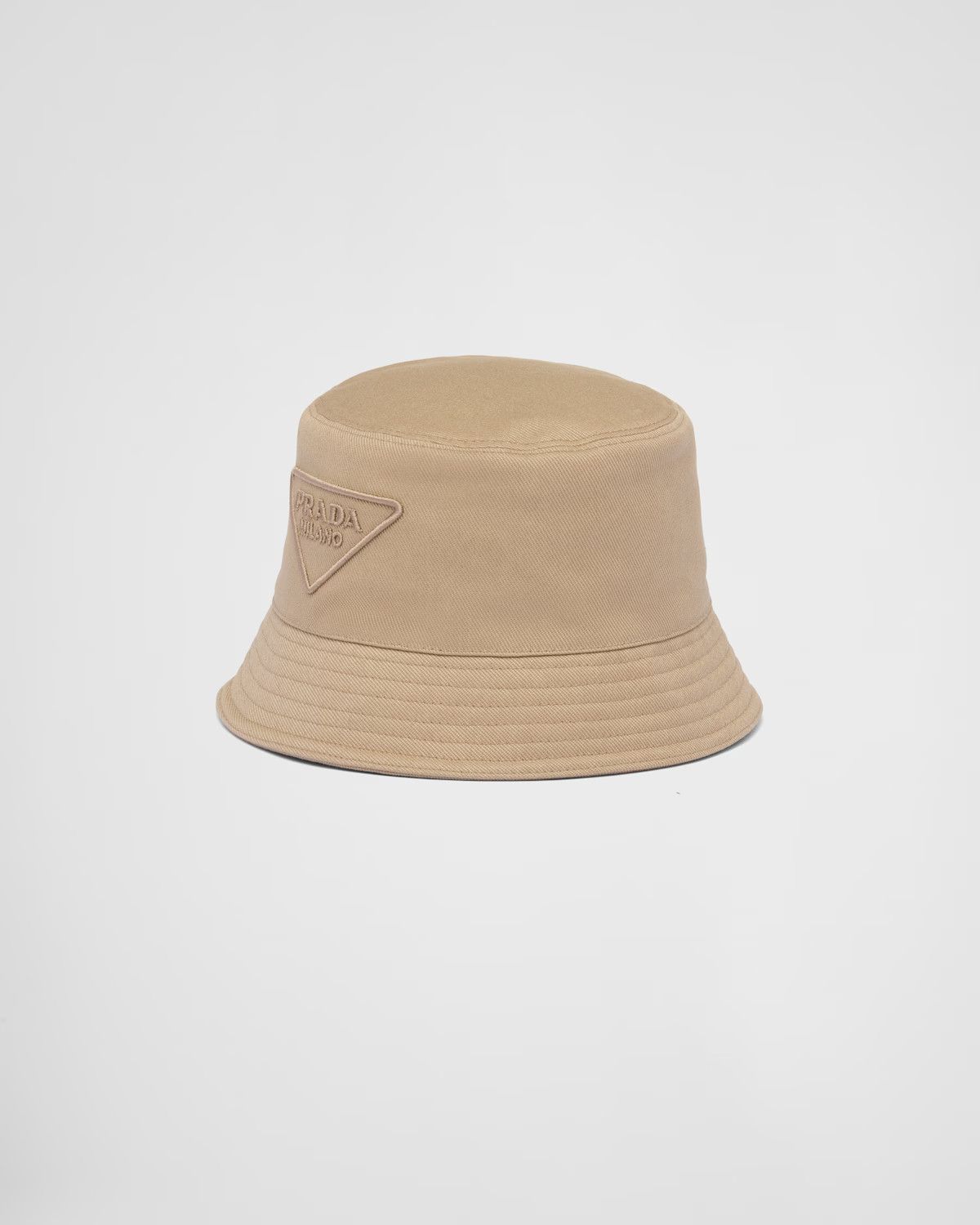 PRADA BUCKET HAT TRIANGLE LOGO CAP 2HC137_2FMB_F0241