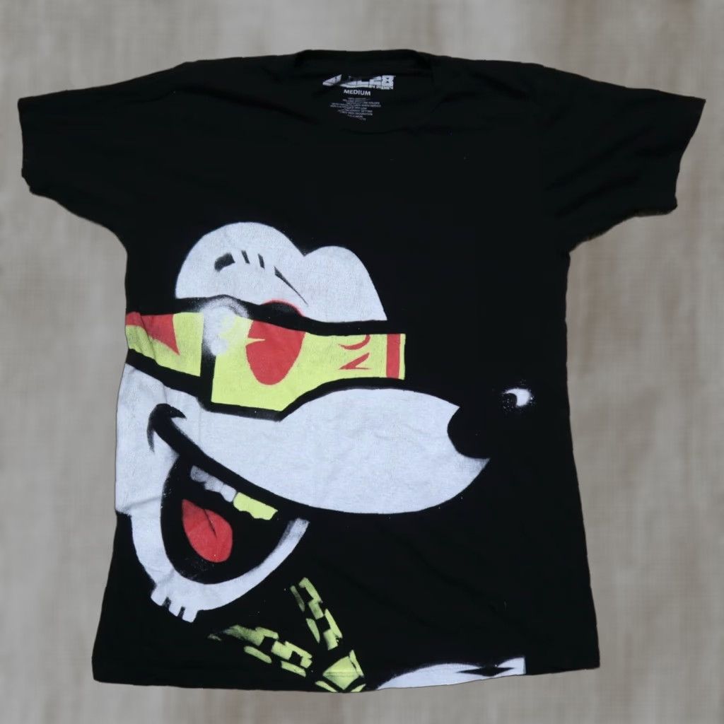 Vintage Vintage Mickey Mouse T-Shirt Men Medium Black Disney Retro Graphic Art 90s Size M Size US M / EU 48-50 / 2 - 1 Thumbnail