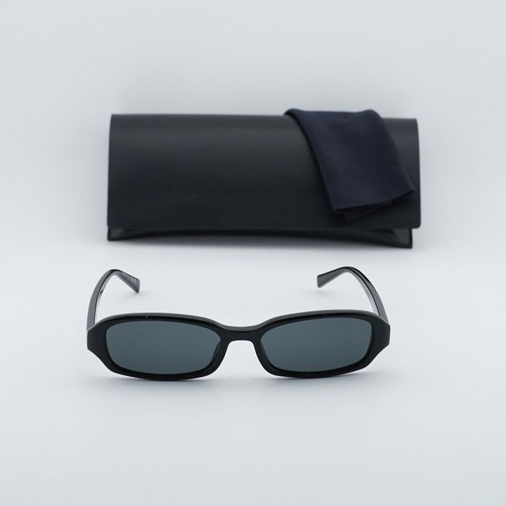 Saint Laurent Paris Saint Laurent SL872 ERIN 001 Sunglasses Black Rectangle Fram Size ONE SIZE - 11 Thumbnail