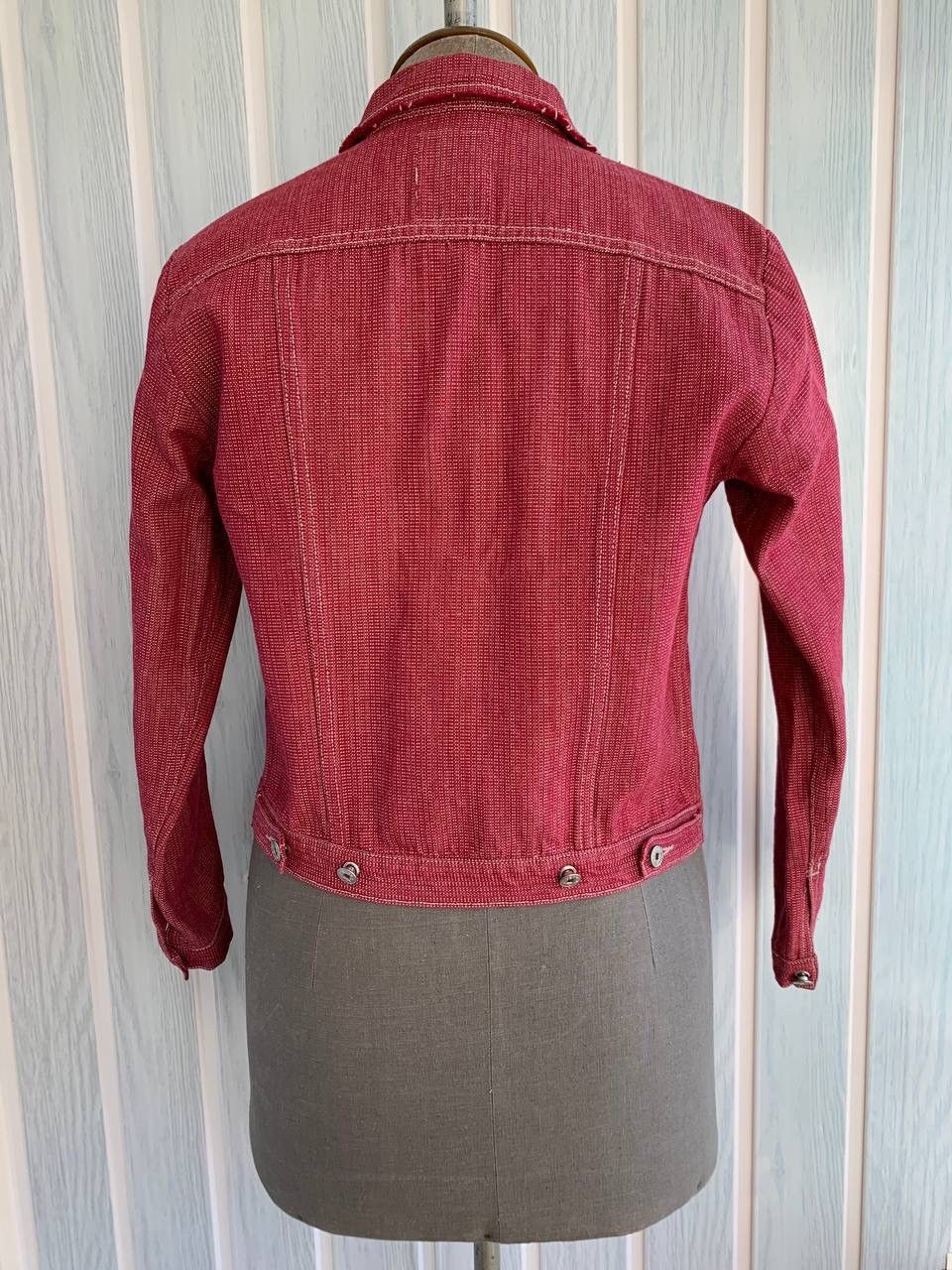 Marithe + Francois Girbaud Vintage Marithe Francois Girbaud Unisex Cotton Denim Jacket Size M / US 6-8 / IT 42-44 - 3 Thumbnail