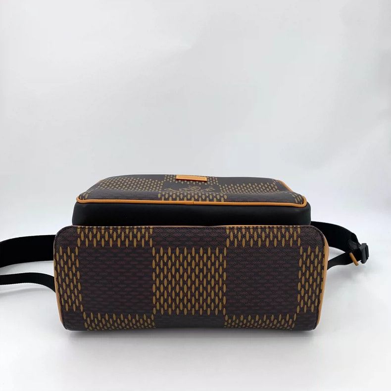 Louis Vuitton Louis Vuitton Brown logo presbyopic checkerboard backpack Size ONE SIZE - 5 Thumbnail