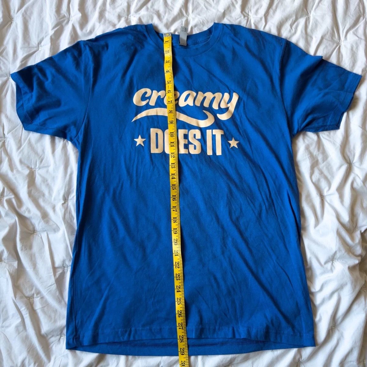 Next Level Apparel Brand New Blue Large Promo Snickers Creamy Does It Shirt Size US L / EU 52-54 / 3 - 7 Thumbnail