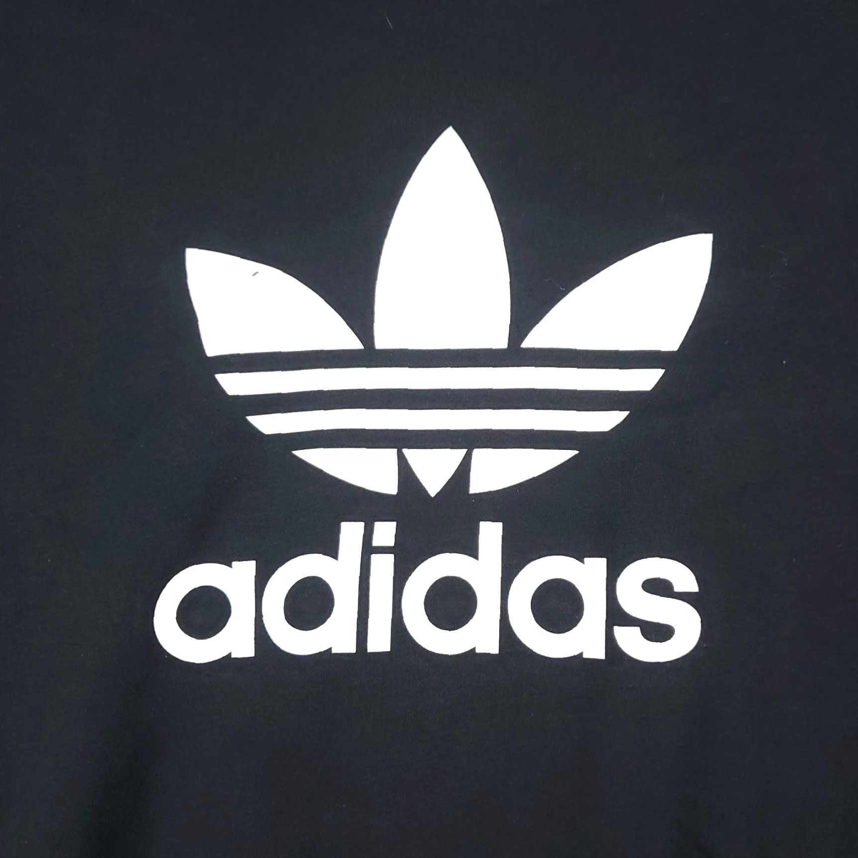 Adidas Adidas Sweater Womens Medium Black Pullover Casual Knit Long Sleeve Crew Neck Size M / US 6-8 / IT 42-44 - 2 Thumbnail