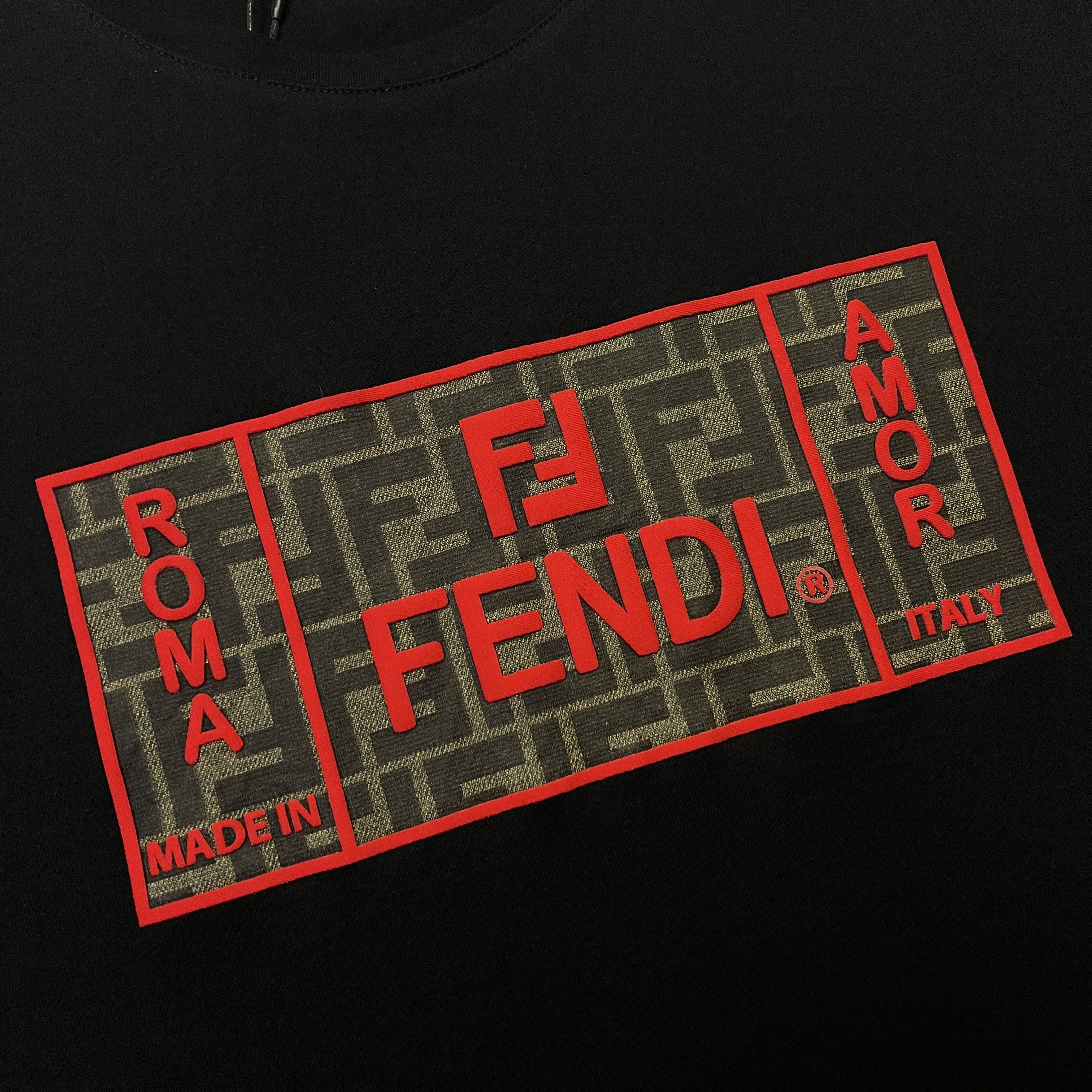 Fendi Fendi Roma Amor Motif T-Shirt Size US M / EU 48-50 / 2 - 3 Thumbnail