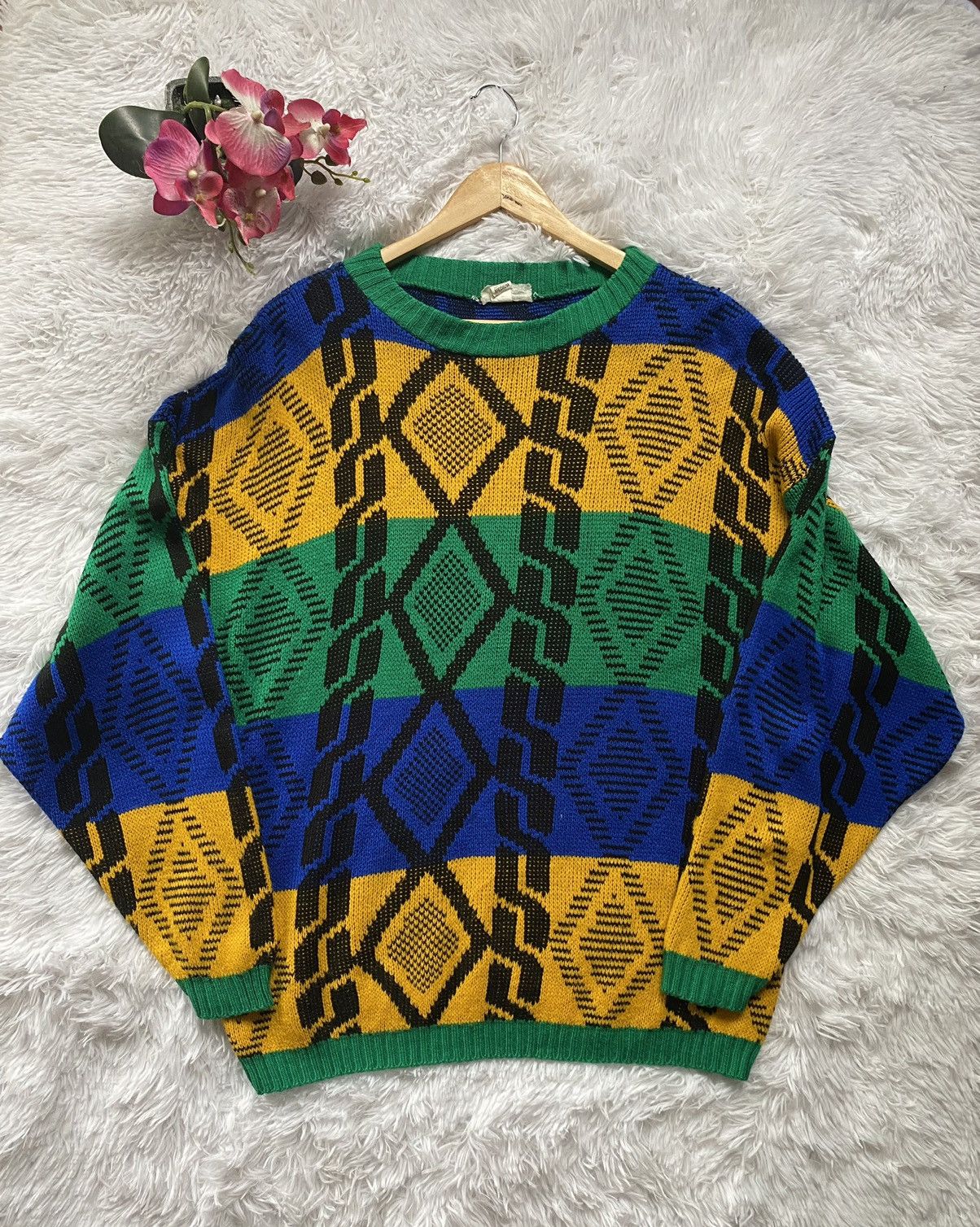 Vintage Vintage Knitwear Muticolour Size US M / EU 48-50 / 2 - 1 Thumbnail