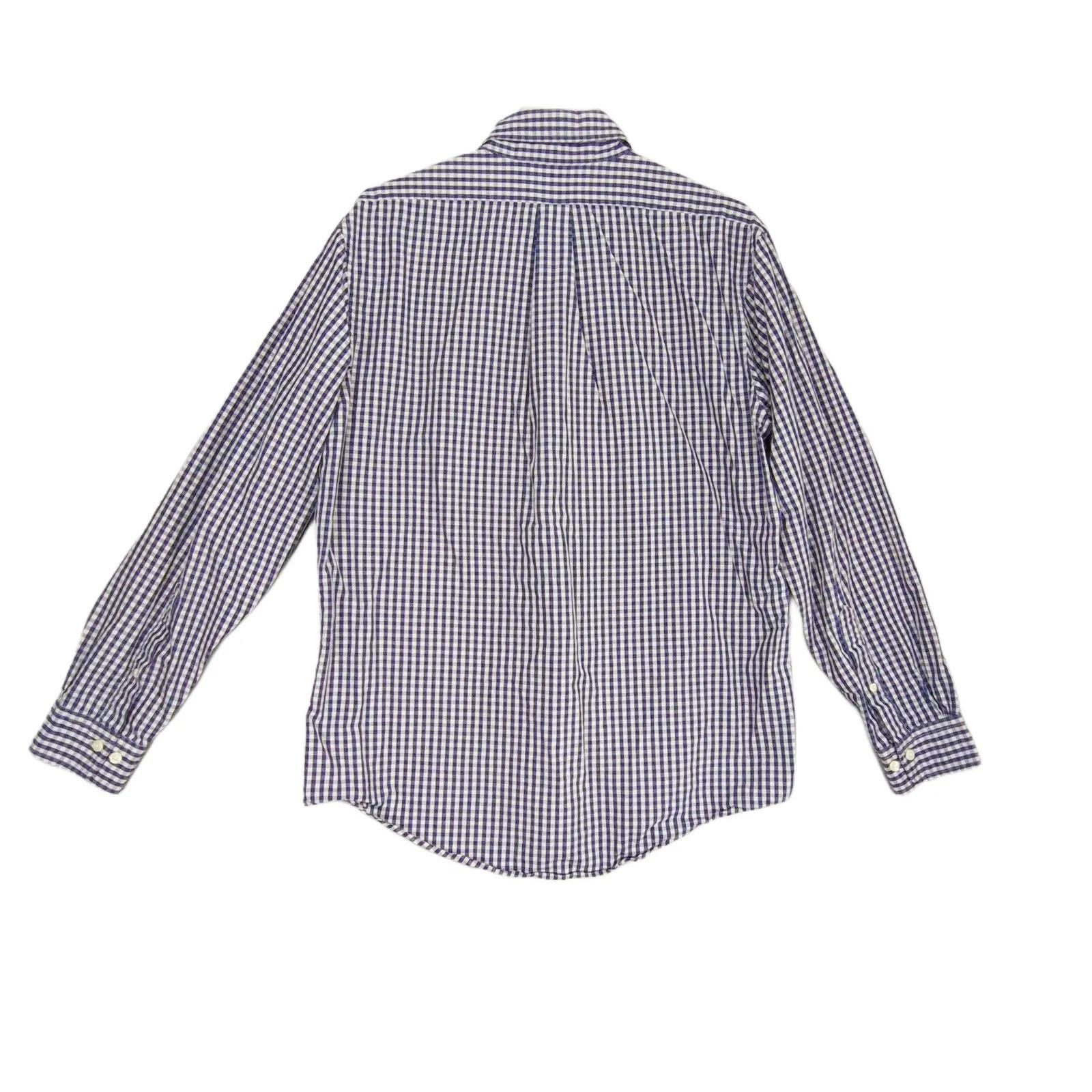 Brooks Brothers BROOKS BROTHERS 346 Men's L Slim Fit Cotton Button Shirt Size US L / EU 52-54 / 3 - 2 Thumbnail