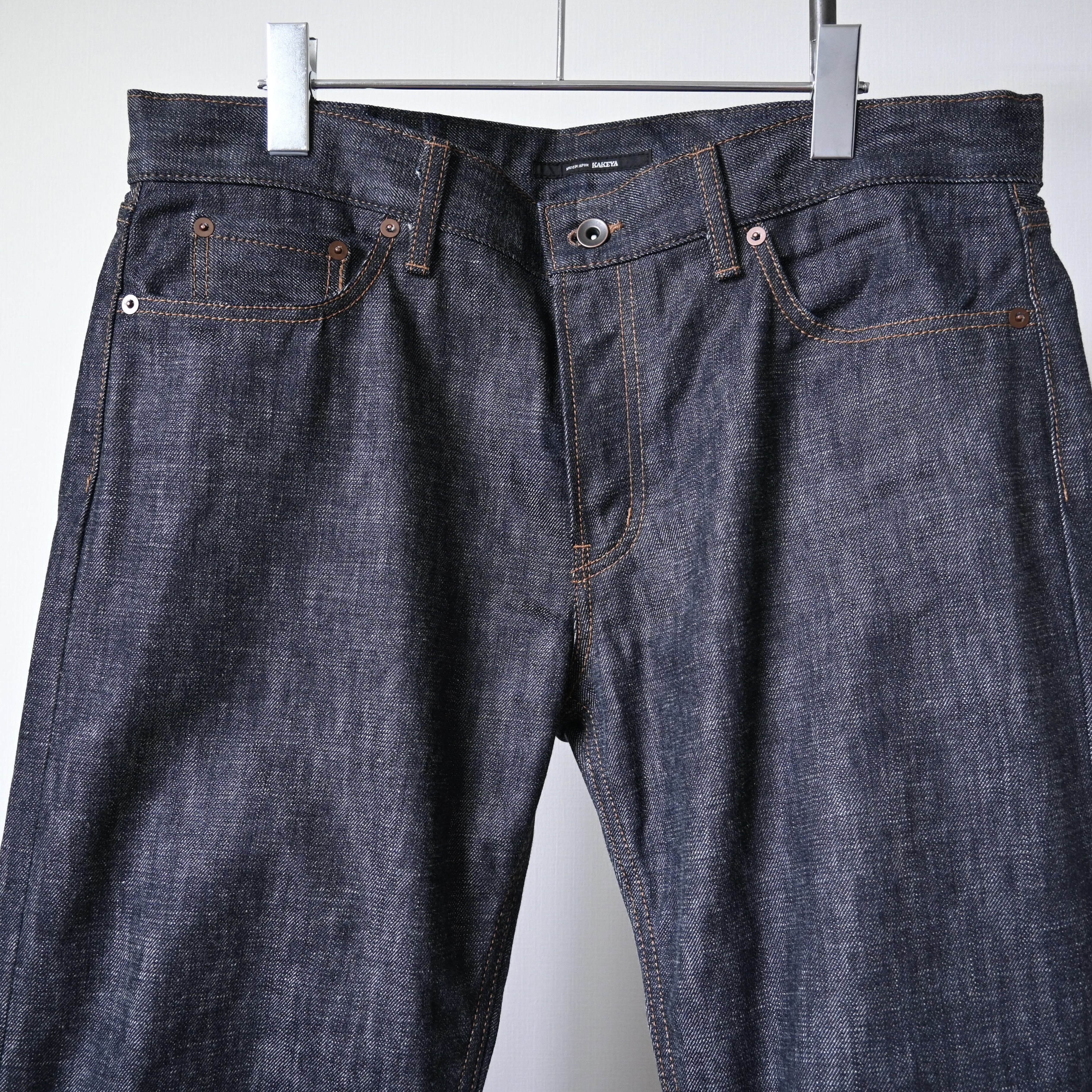 Japanese Brand MINT, Kakeya Jeans KJ-304 rigid denim jeans, made in Japan Size US 36 / EU 52 - 8 Thumbnail